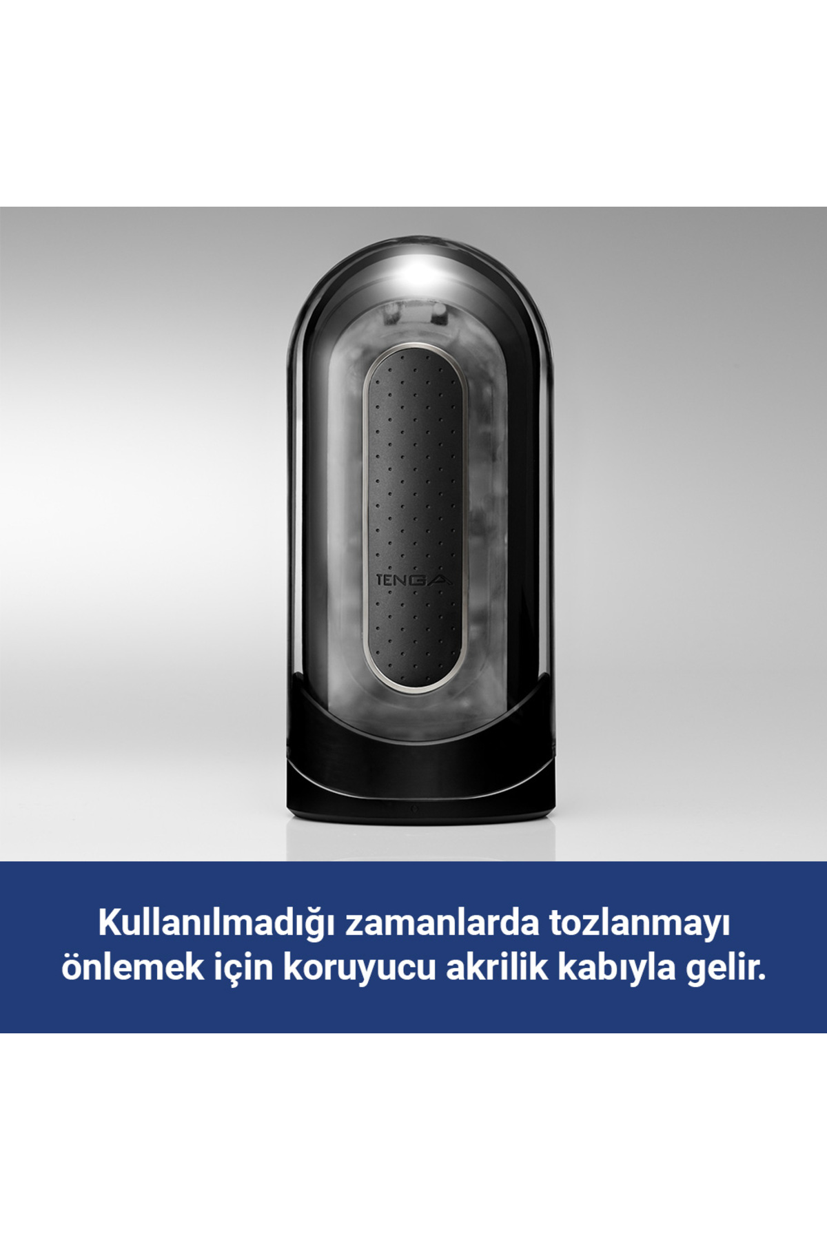 Tenga Flip Zero Electronic Black Çift Motorlu Şarjlı Erkek