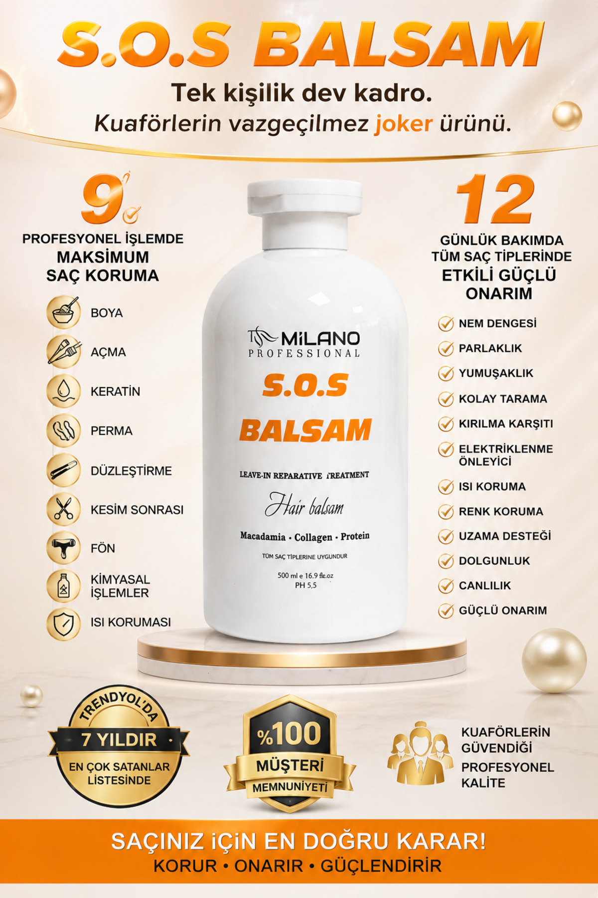 Sos Balsam 500 ml X1 — TRN MİLANO — تصویر 5 از 9