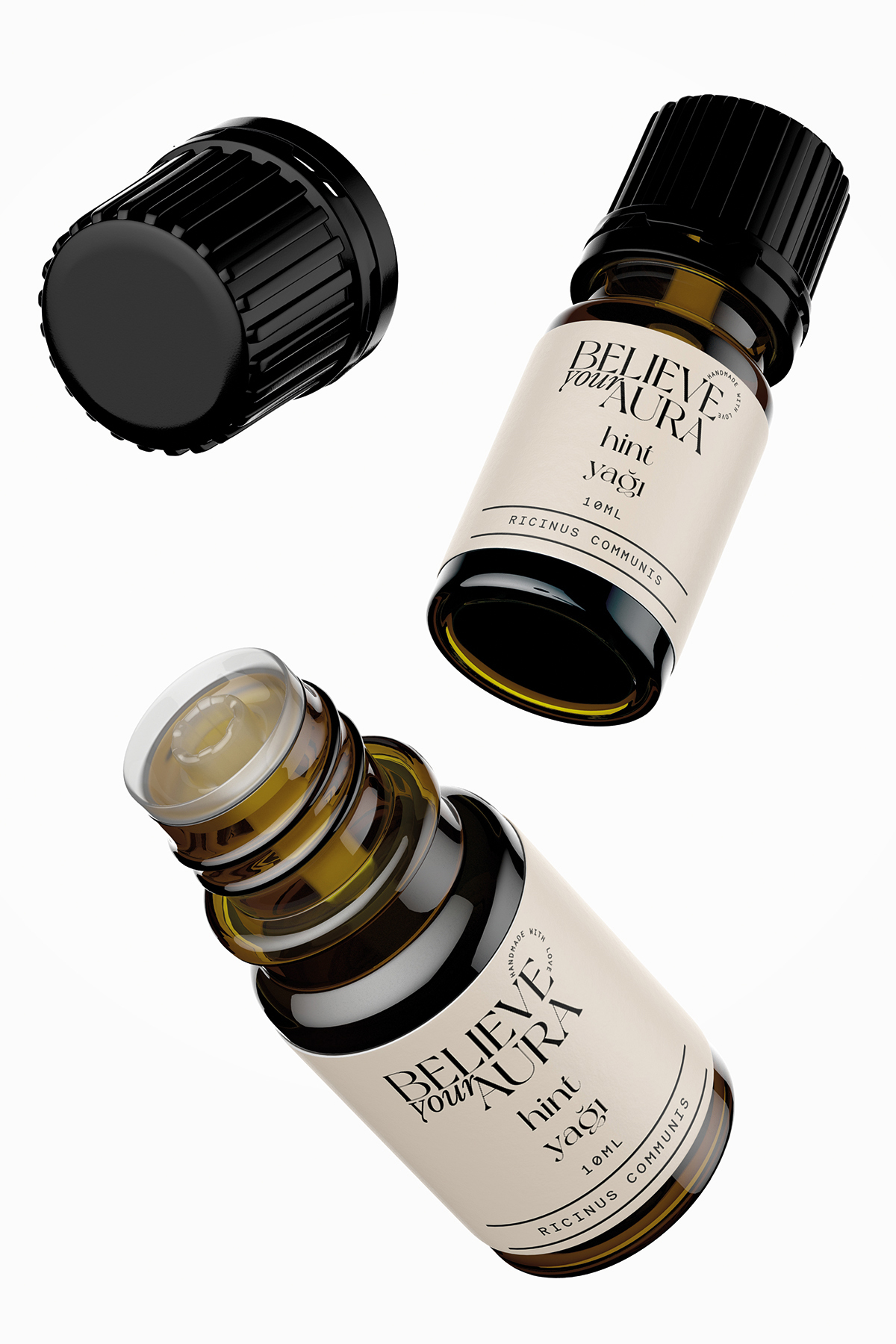 Hint Yağı - %100 Saf Ve Doğal Cilt Ve Saç Bakım Yağı - Castor Oil - 10 ml — ATYHNT — تصویر 9 از 9