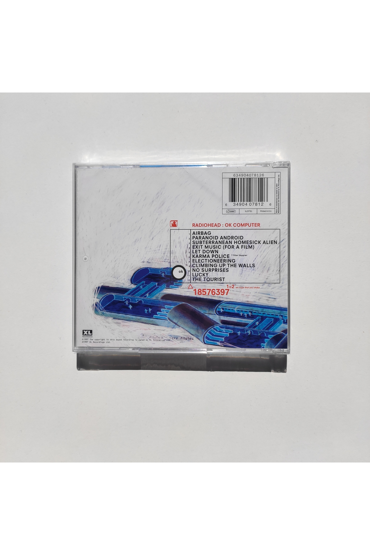 XL RECORDINGS Radiohead - Ok Computer CD (Yeni, Ambalajında CD