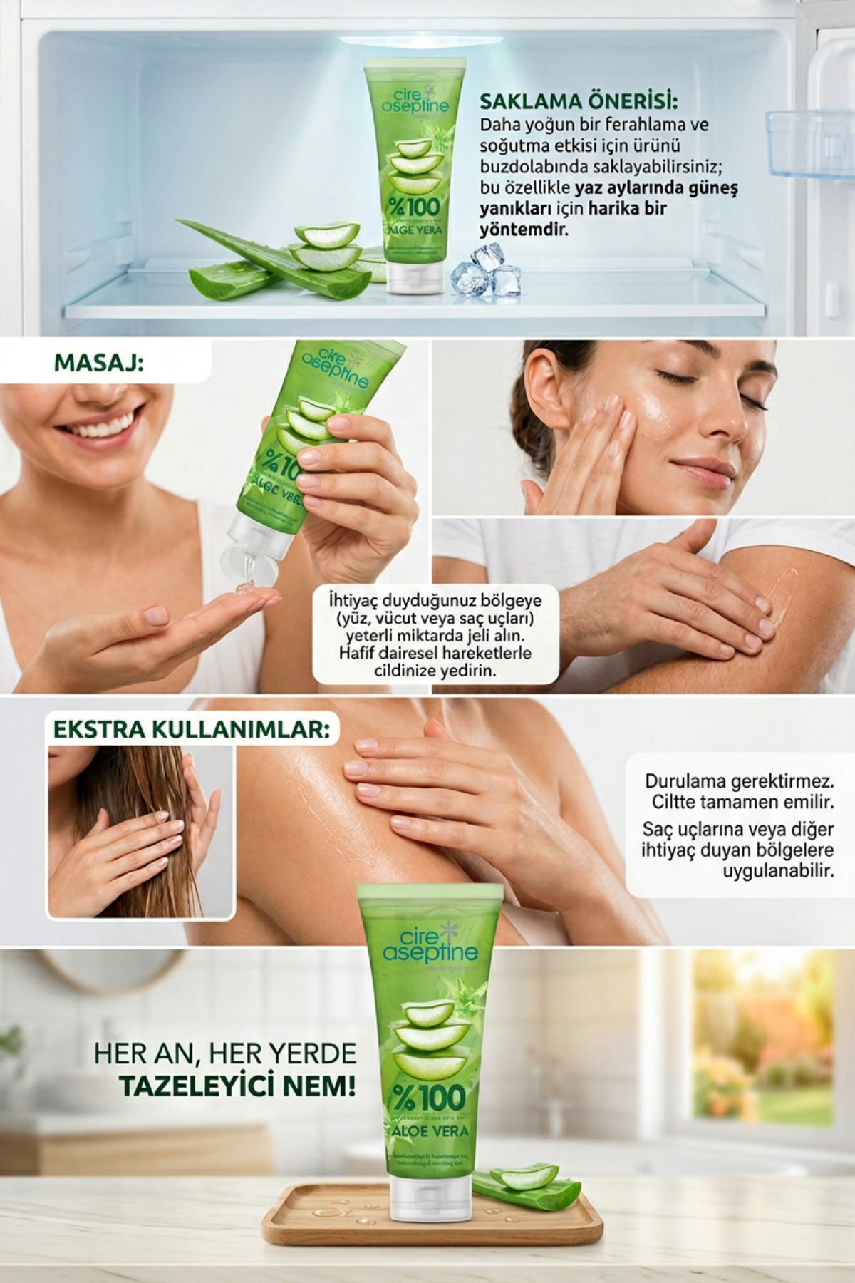 Aloe Vera Nemlendirici Ve Rahatlatıcı 200ml — CK08972 — تصویر 8 از 8