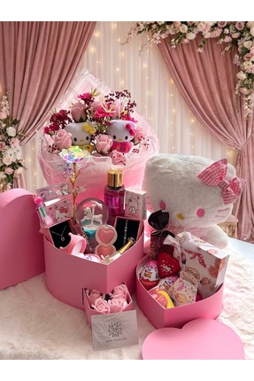 Ahsen Collection Pembe tatlı serisi midi boy 2
