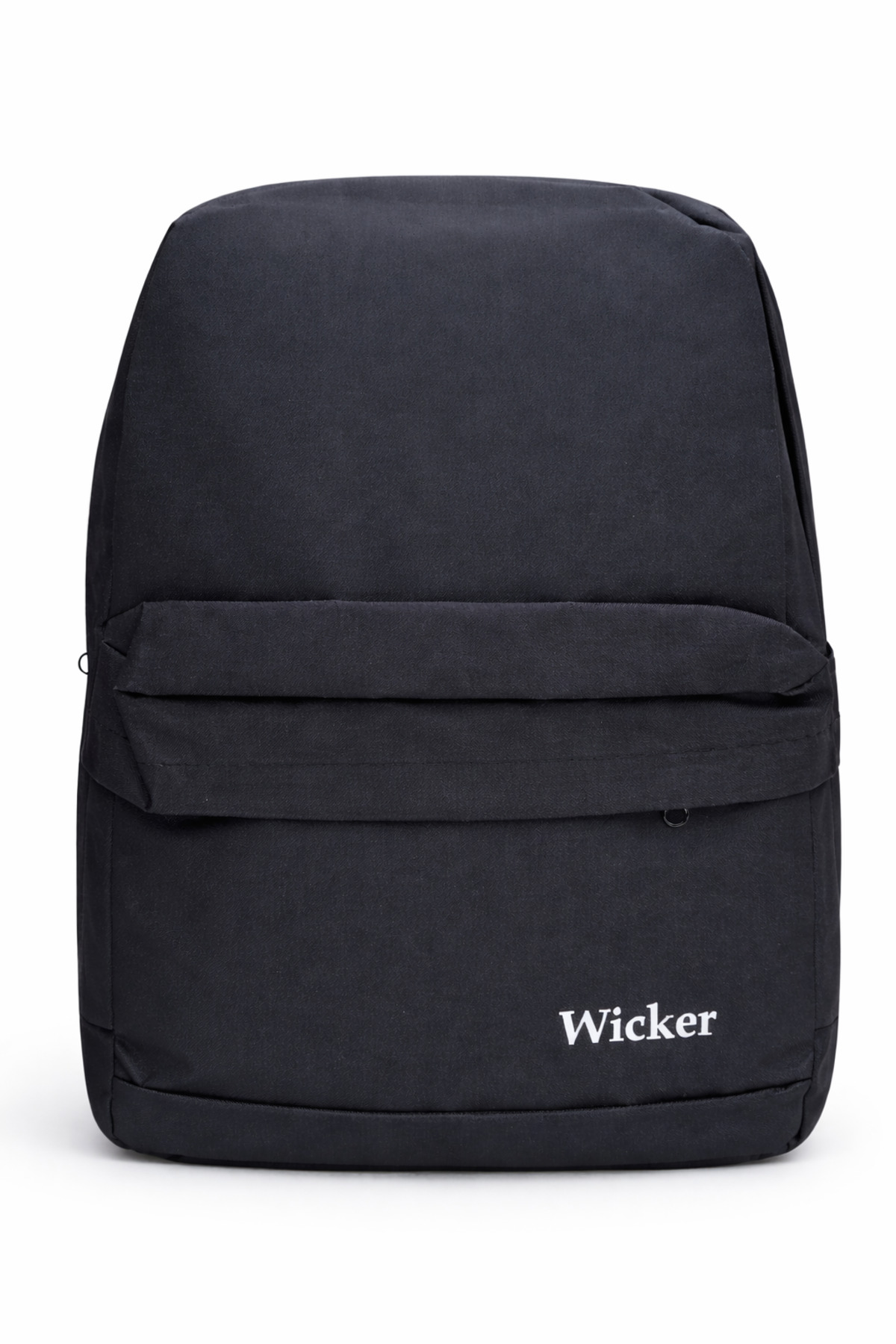 Wickerbag Wicker siyah sırt çantası