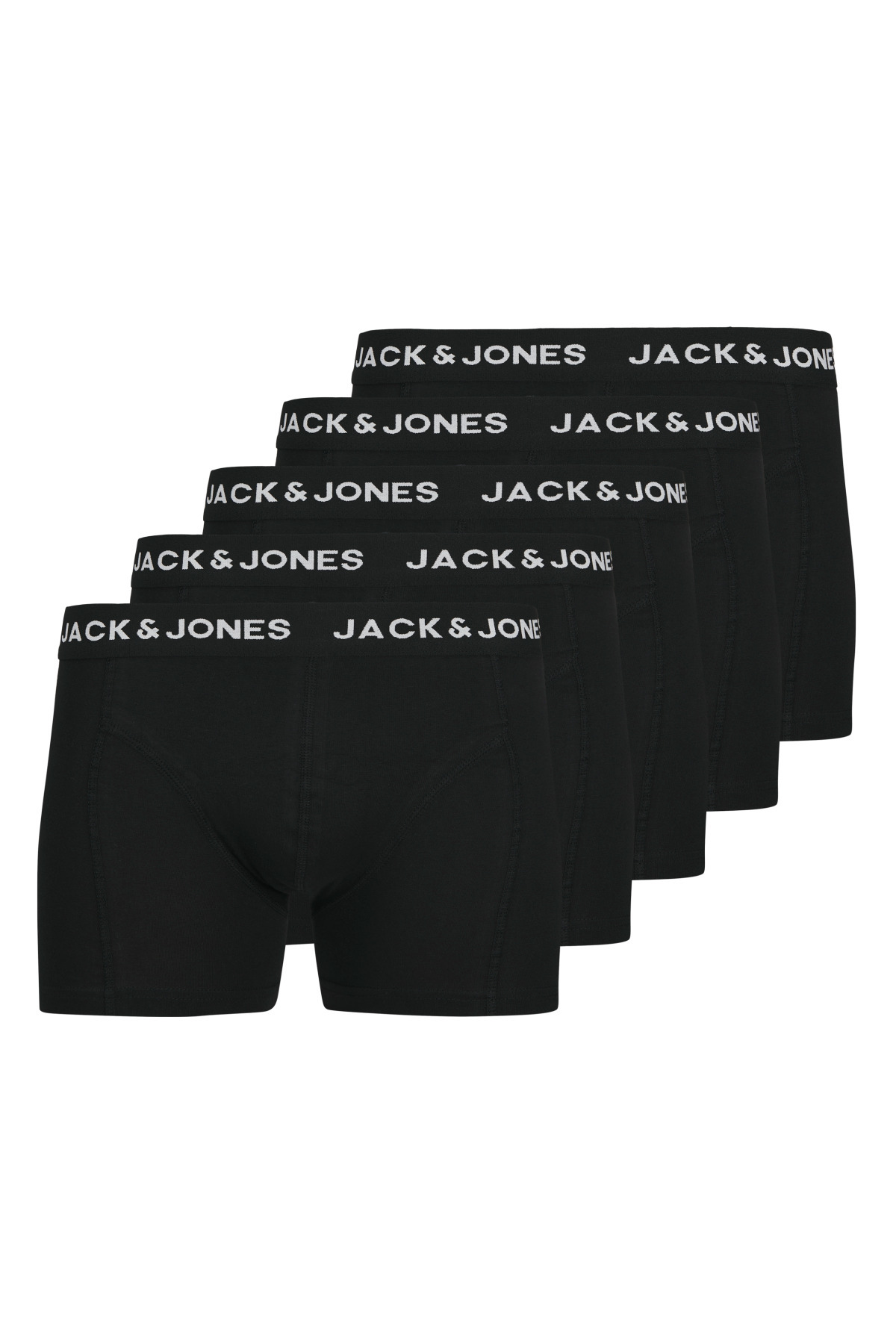 Boxer Pack of 5 with Elastic Waist with Men's Logo - Anthony