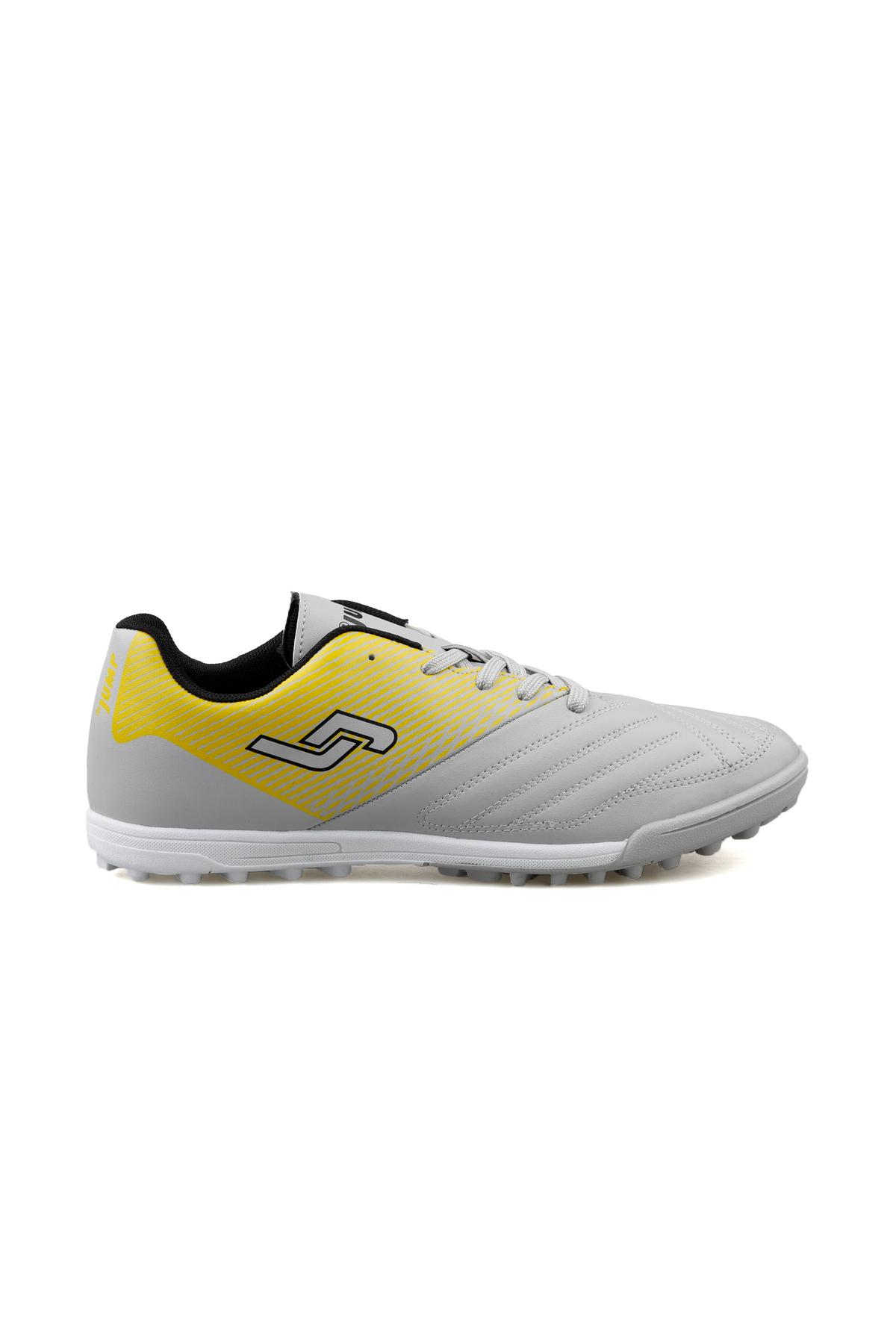 Jump Erkek Halı Saha Ayakkabısı 28034-A-L.GREY-NEON-YELLOW Gri