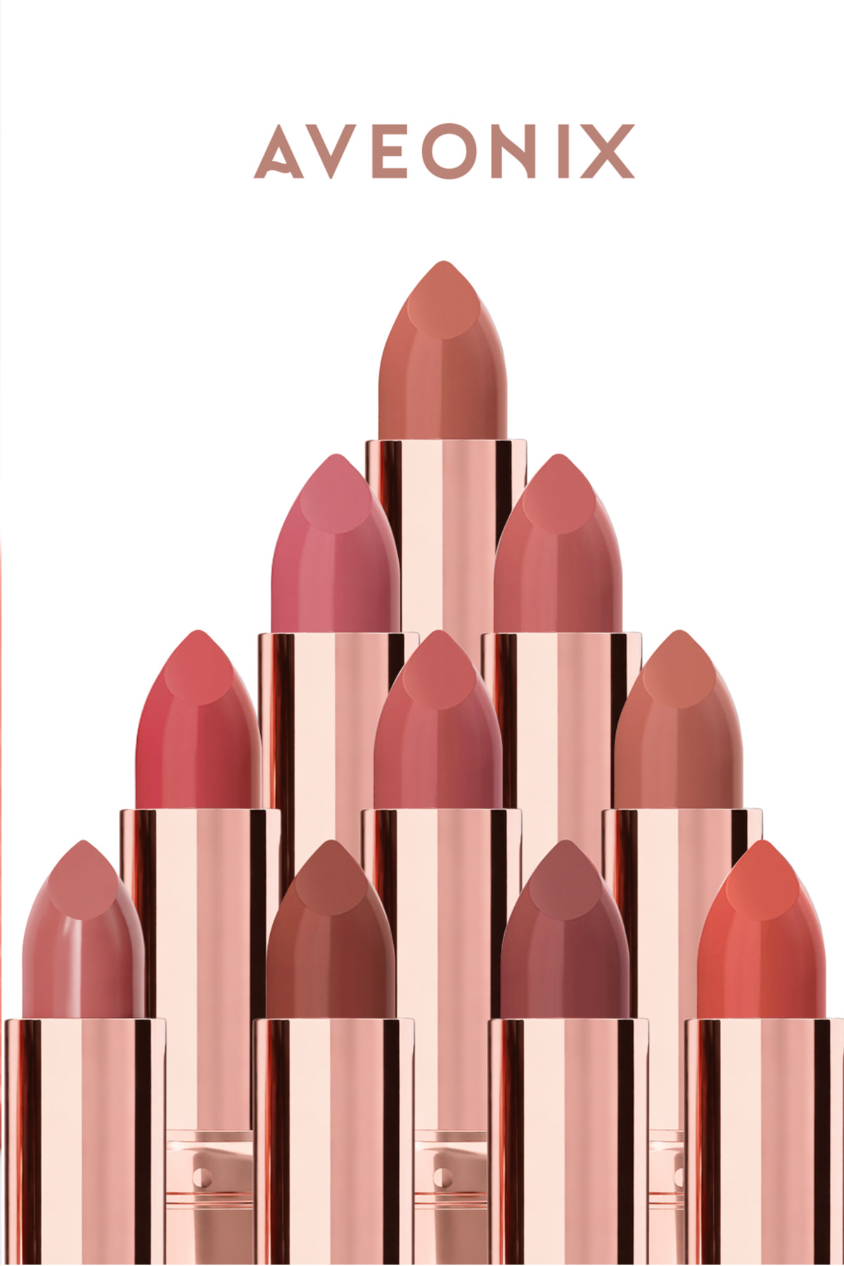 Shine Veil Parlak Ruj 08 Nemlendirici Pürüzsüz Dolgun Dudak Etkili Lipstick — رنگارنگ R-AVX-01 — تصویر 8 از 8