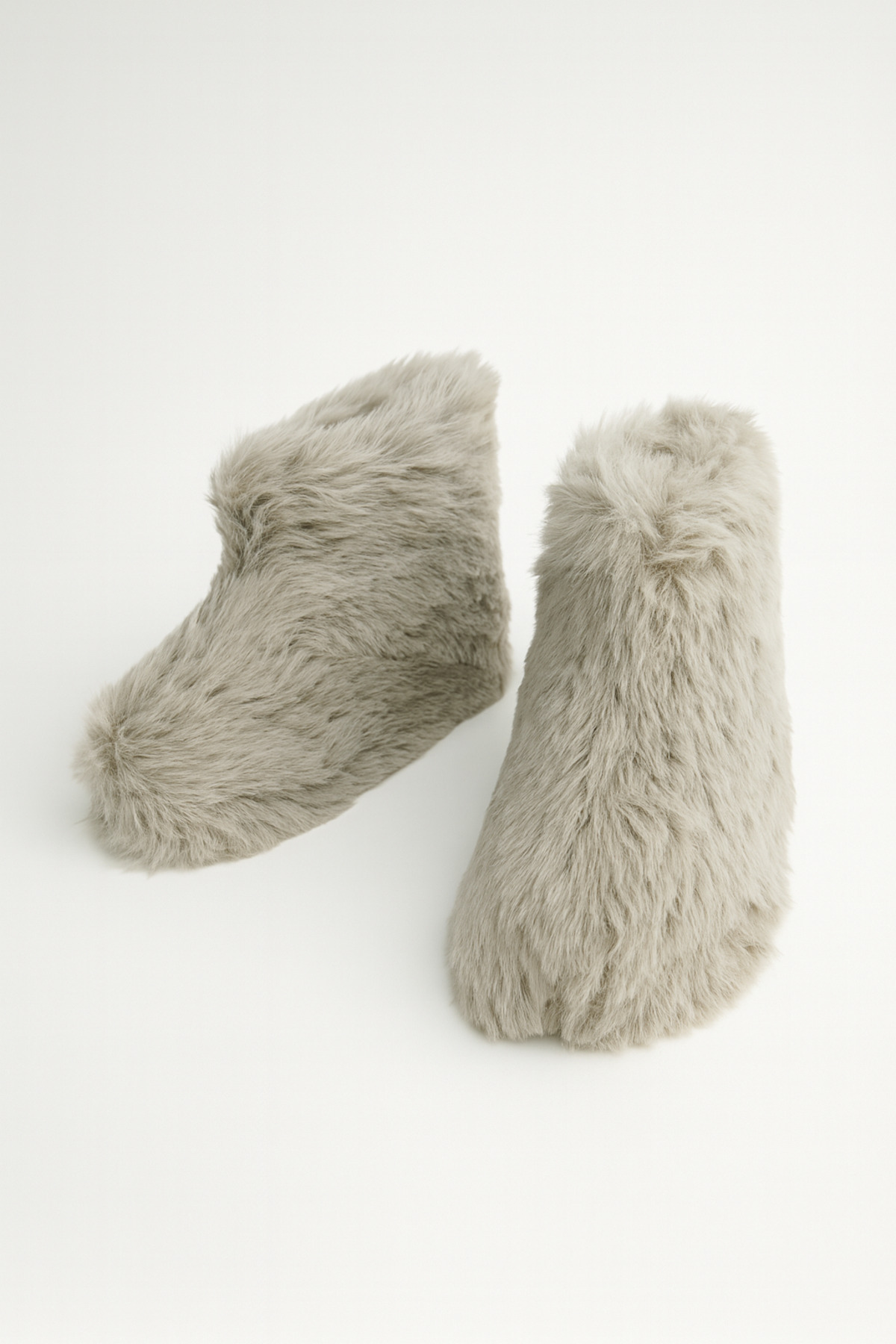 Beyond Kadın Taş Bumble İçi Kürklü Ultra Hafif Tüylü Panduf 4cm BYND03 görsel 2