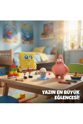 Natavanbutık 🍍😄 SpongeBob & Patrick Figür Seti 🐚🌊