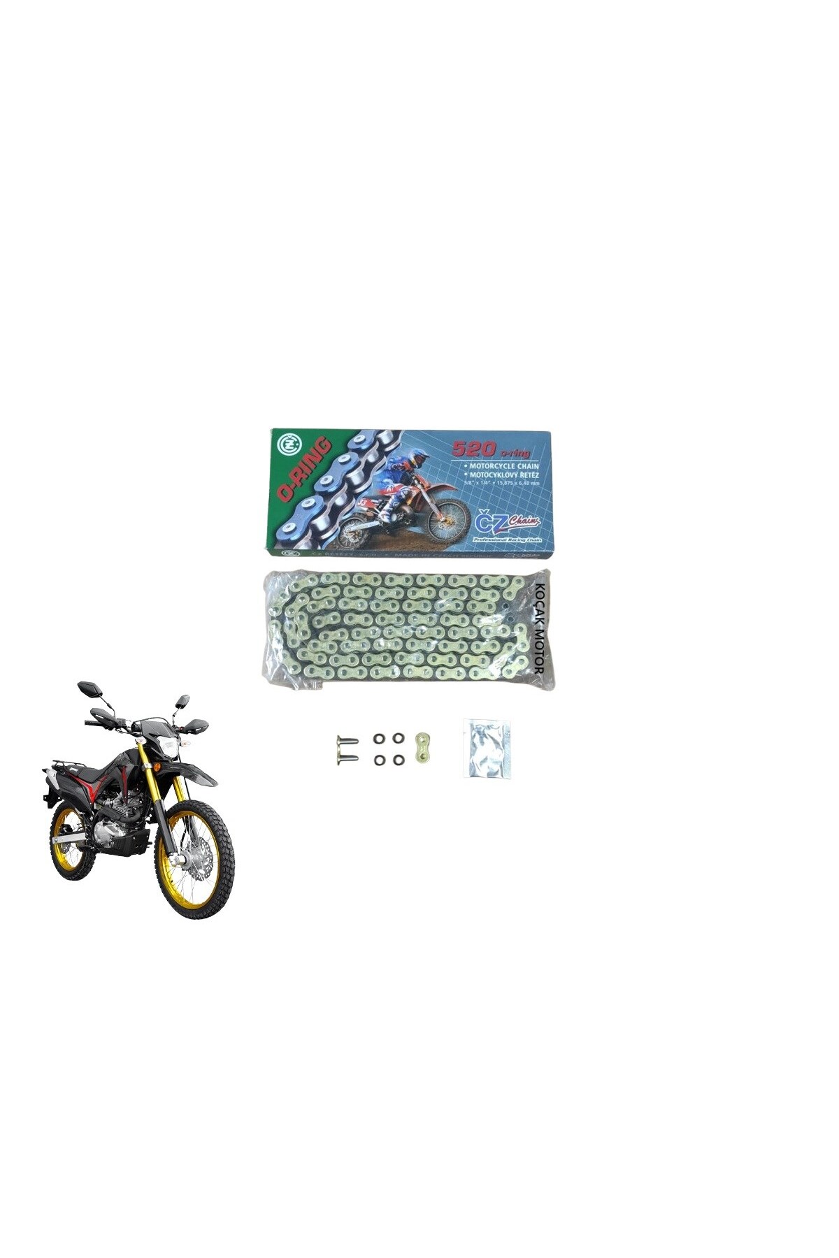 KOÇAK MOTOR Yuki Victor 250 Cross O-Ringli CZ Çekya Motosiklet