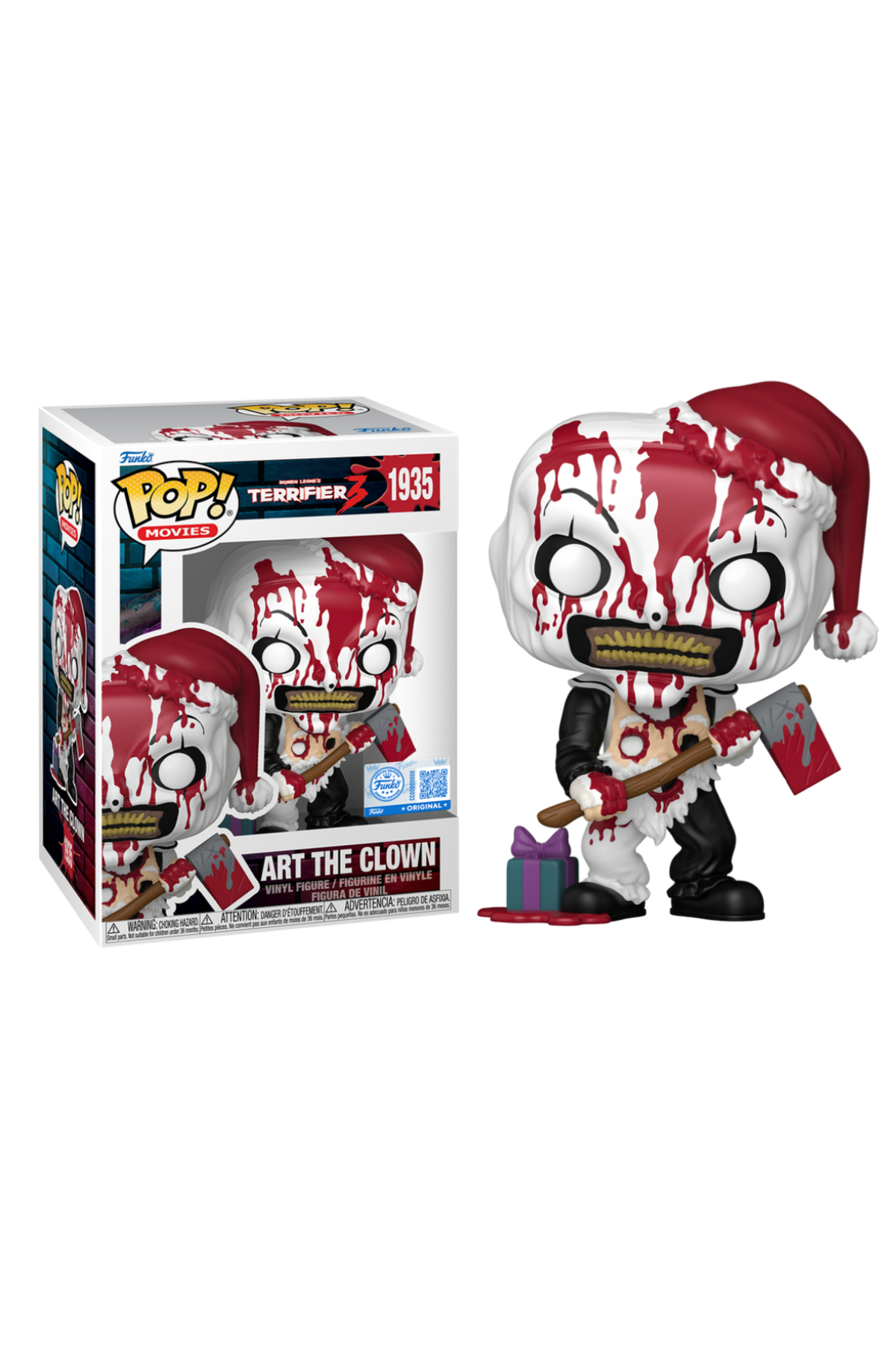 Funko Pop Terrifier 3 Movies Art the Clown #1935 – Special Edition