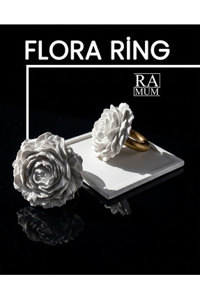 Ns Sanat FLORA RİNG 6'lı Dekoratif Peçetelik