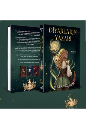 İndigo Kitap Diyarların Yazarı Ciltli Adora Yağmur gydükkan
