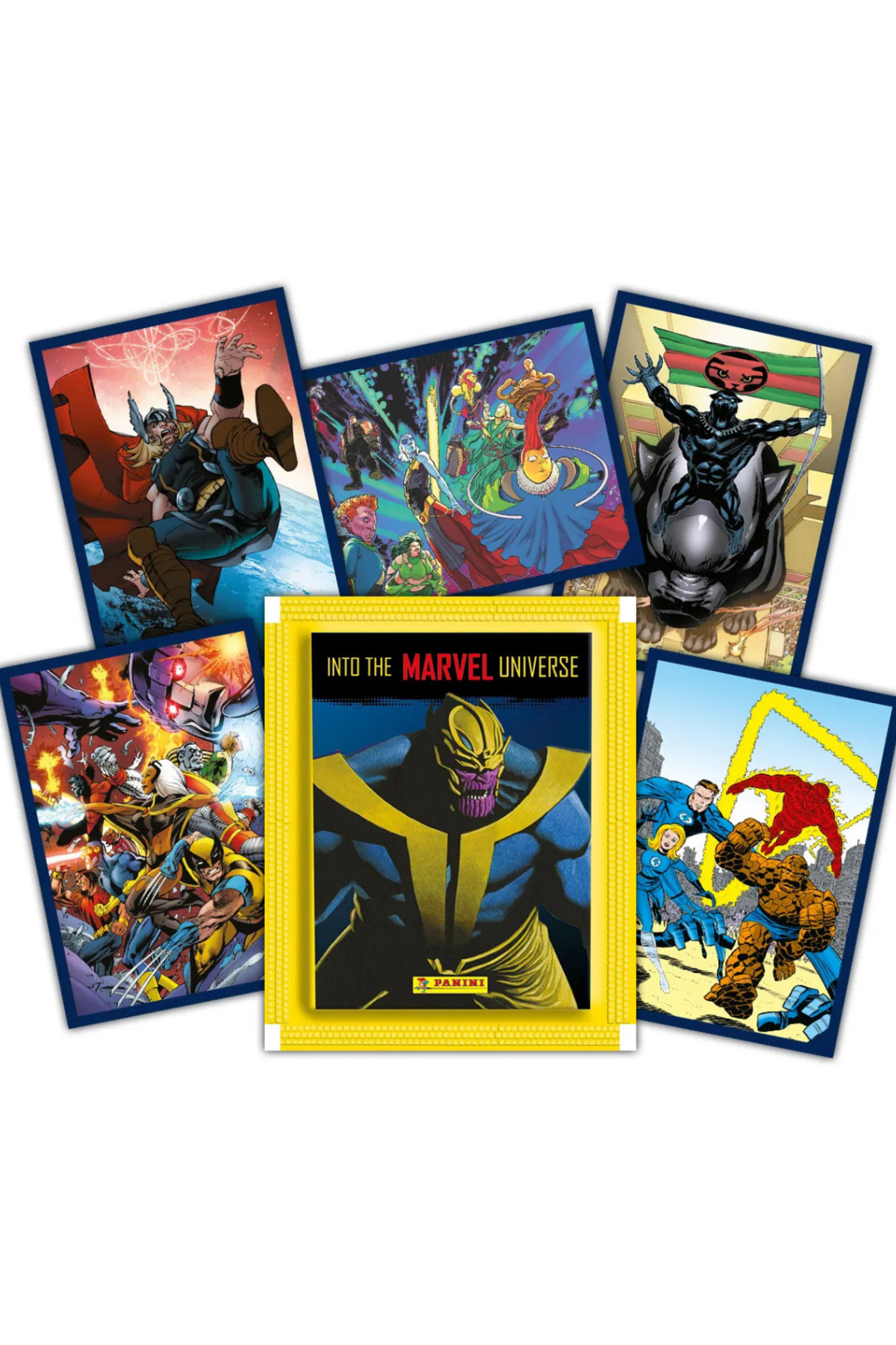 Next Plus Lisanslı Marvel Evrenine Yolculuk Çıkartmalı Çizgi Roman