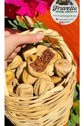 Fruvella DOĞAL ÜRÜNLER Orta Boy Aydın Nazilli Dağ İnciri 1 Kg