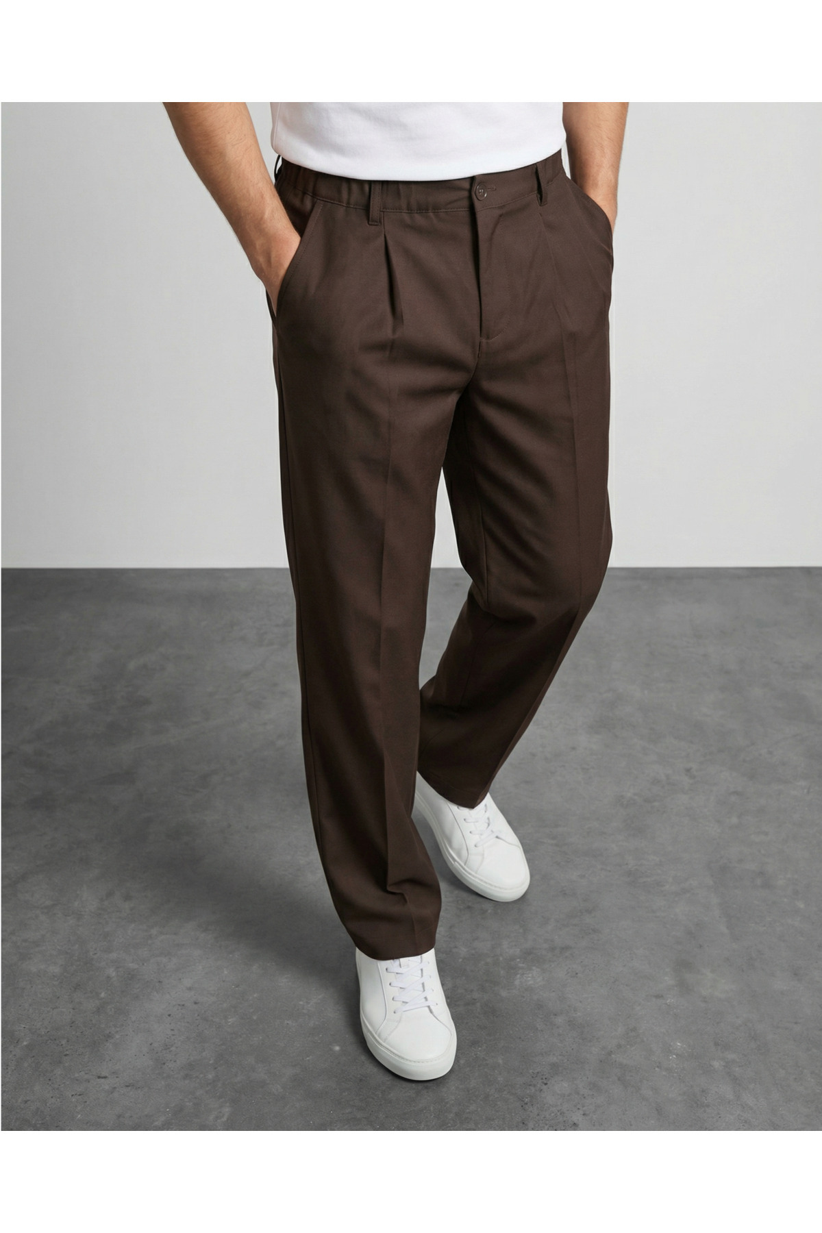 BAGGY FABRIC PANTS