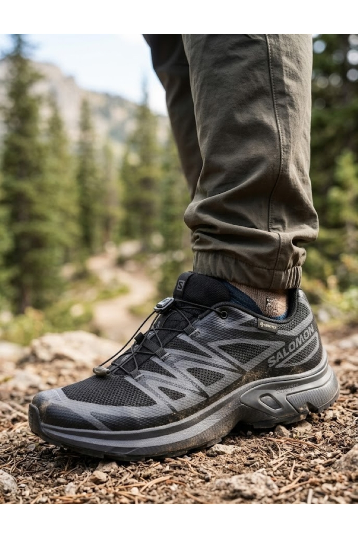 Salomon Xt-Evr Gore-Tex Erkek Outdoor Ayakkabısı L47694000 Siyah
