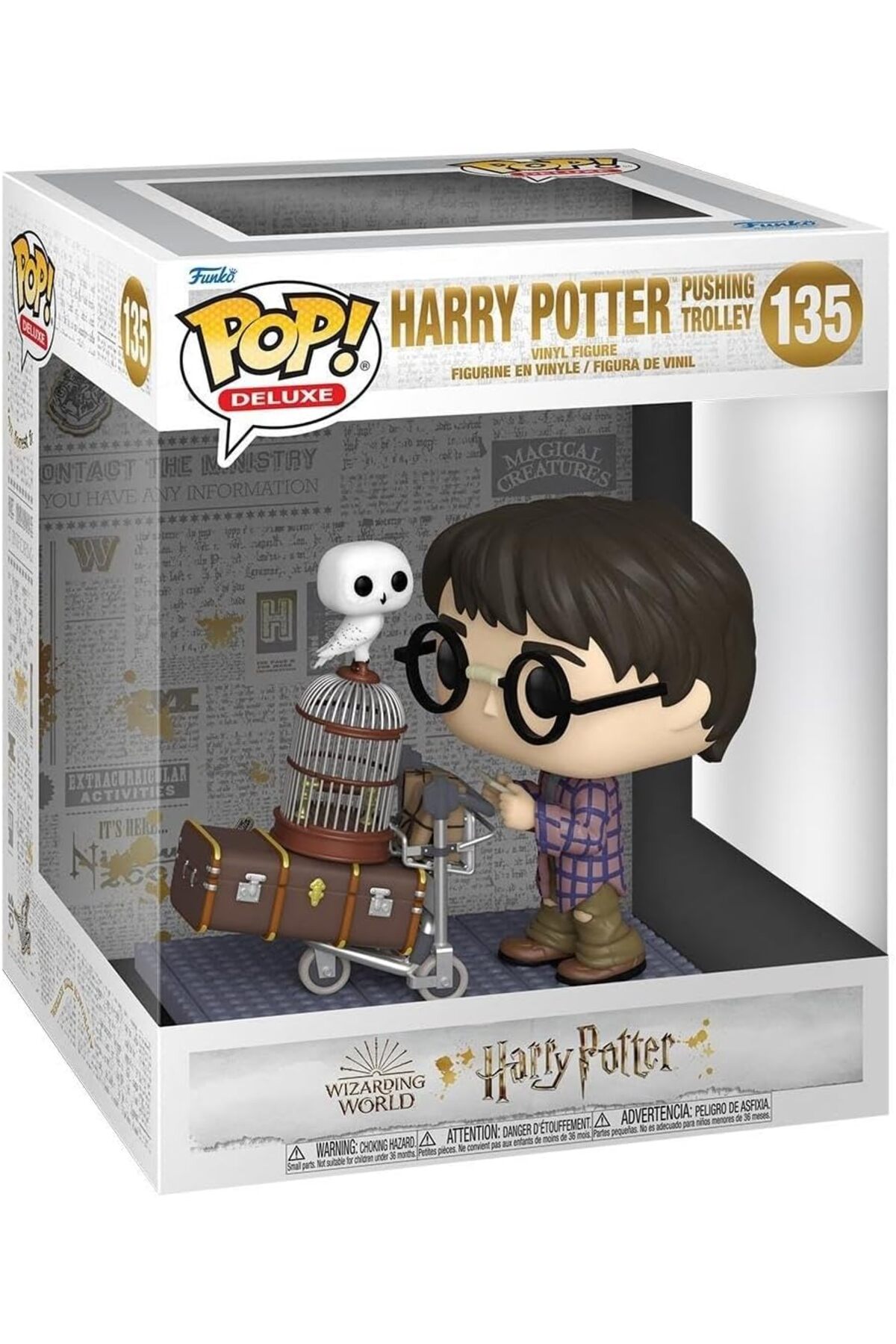 Funko Pop Deluxe: Harry Potter - Harry Potter Pushing Trolley
