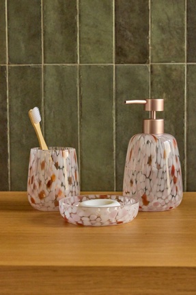 Linens Blush Sıvı Sabunluk 8,5X16,5 Cm