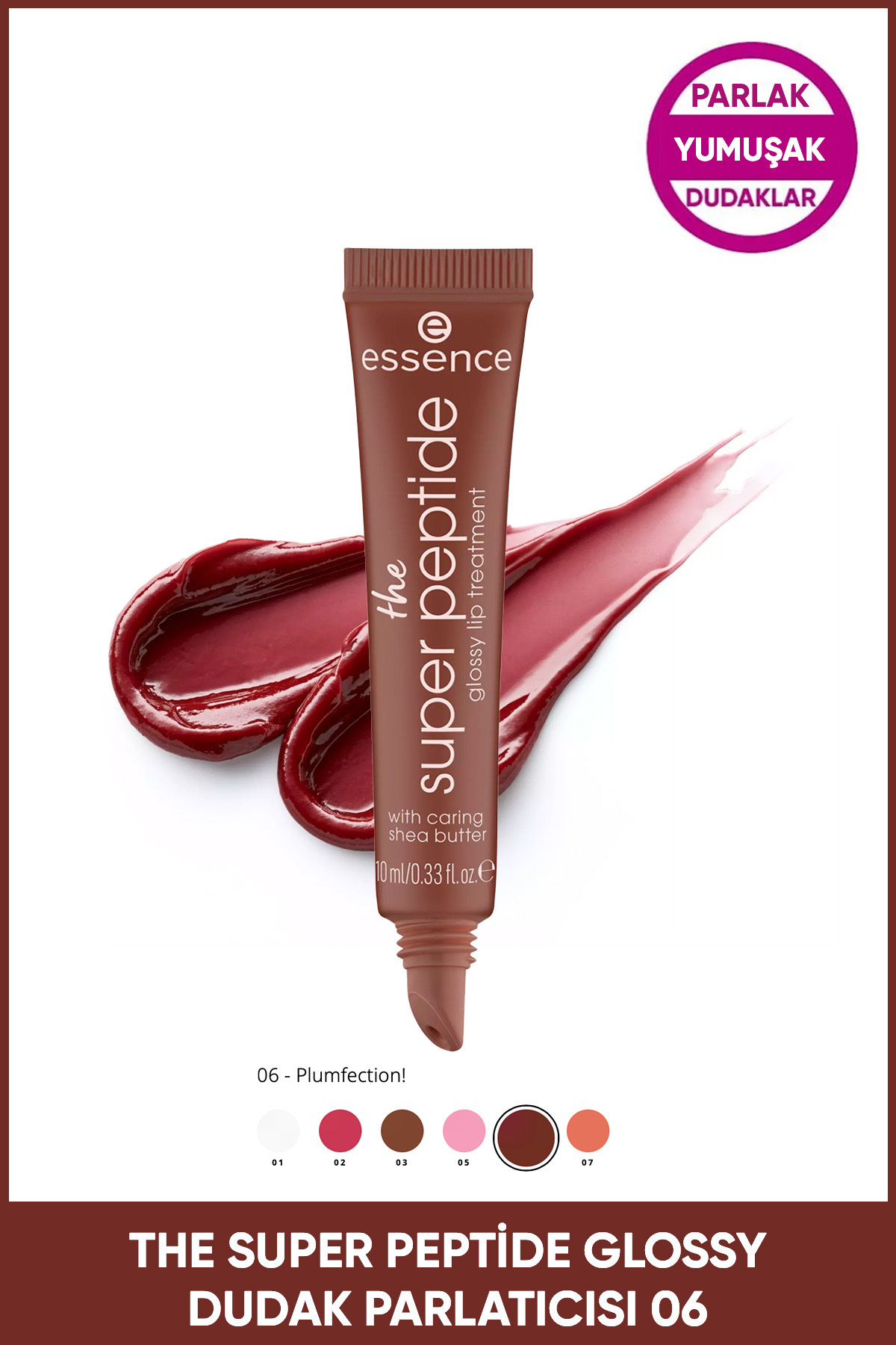 Essence The Super Peptide Parlak Dudak Bakım Ürünü No: 06 - Fiyatı, Yorumları