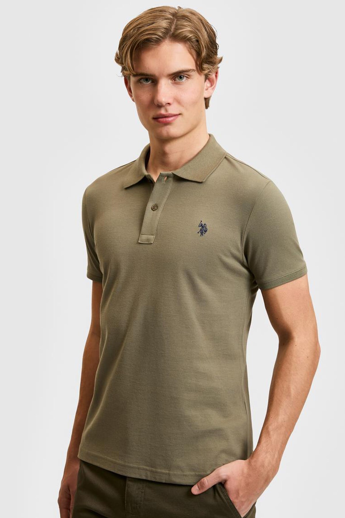 پولوشرت مردانه یقه پلو | یو اس پولو U.S. Polo Assn. TYCA351965A18B008D45A9D00 TR - تصویر 2