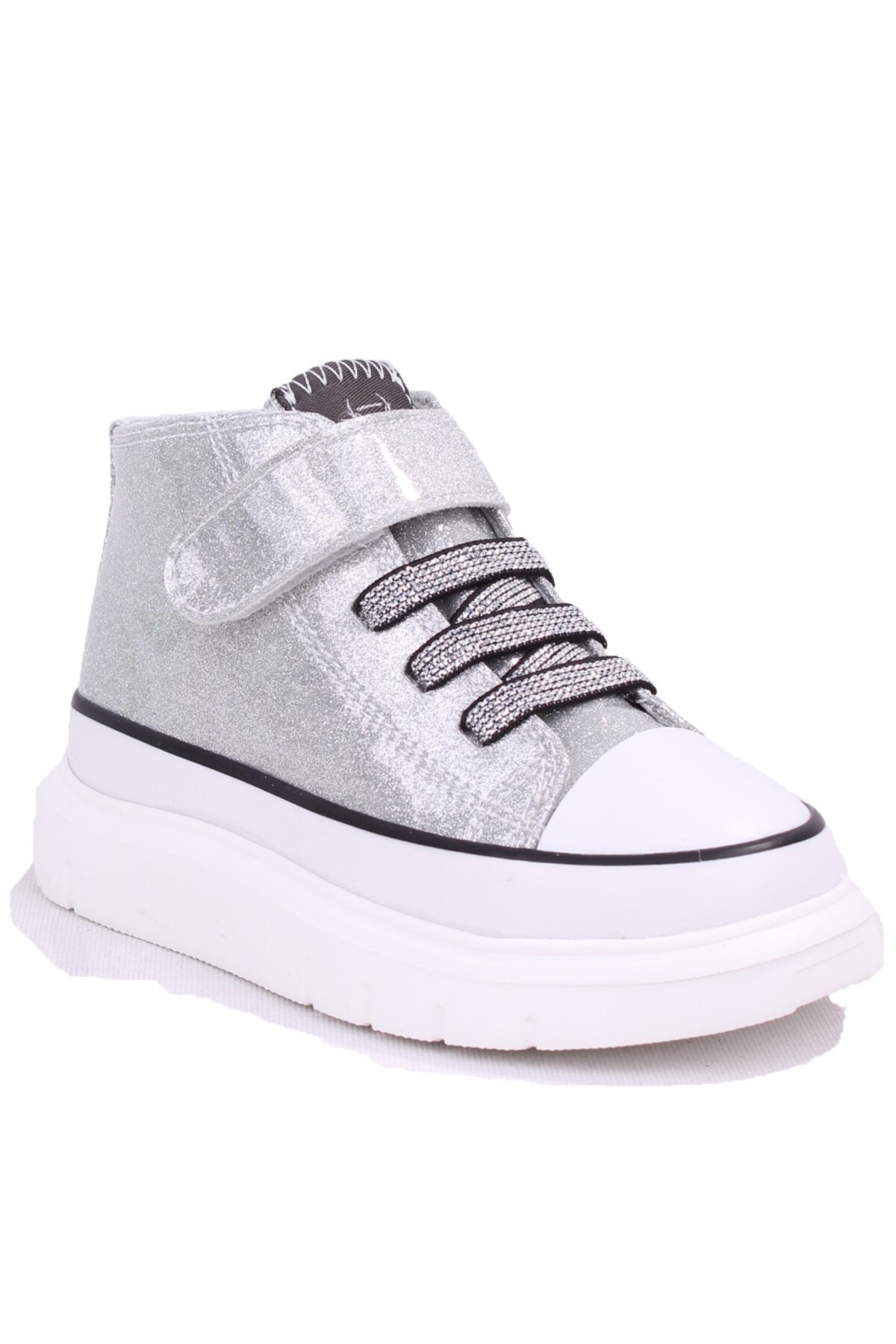 Axel 4490 Silver Orthopedic Casual Girls' Sports Shoes