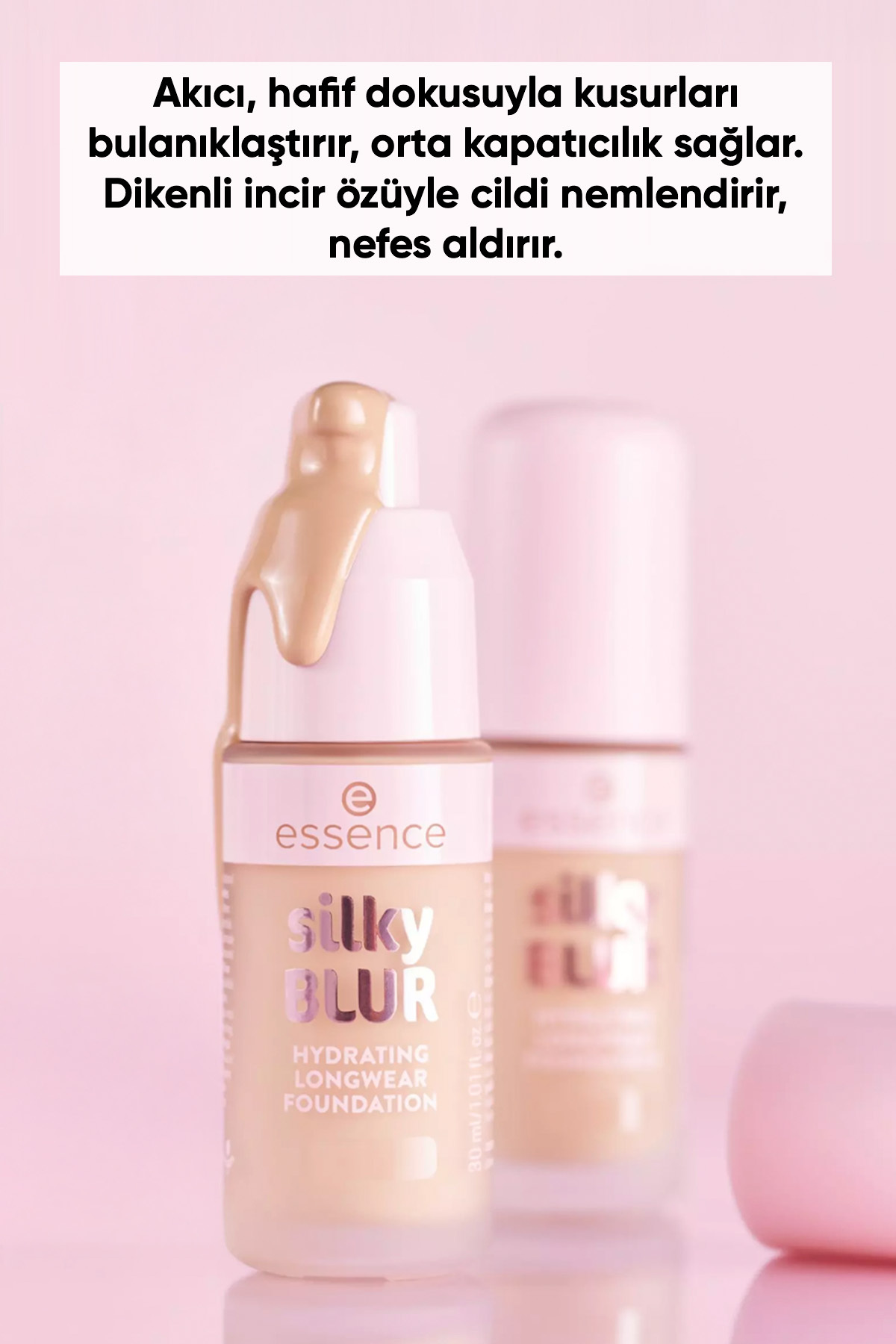 Silky BLUR HYDRATING LONGWEAR FOUNDATION 115 — رنگارنگ 648432 — تصویر 5 از 8