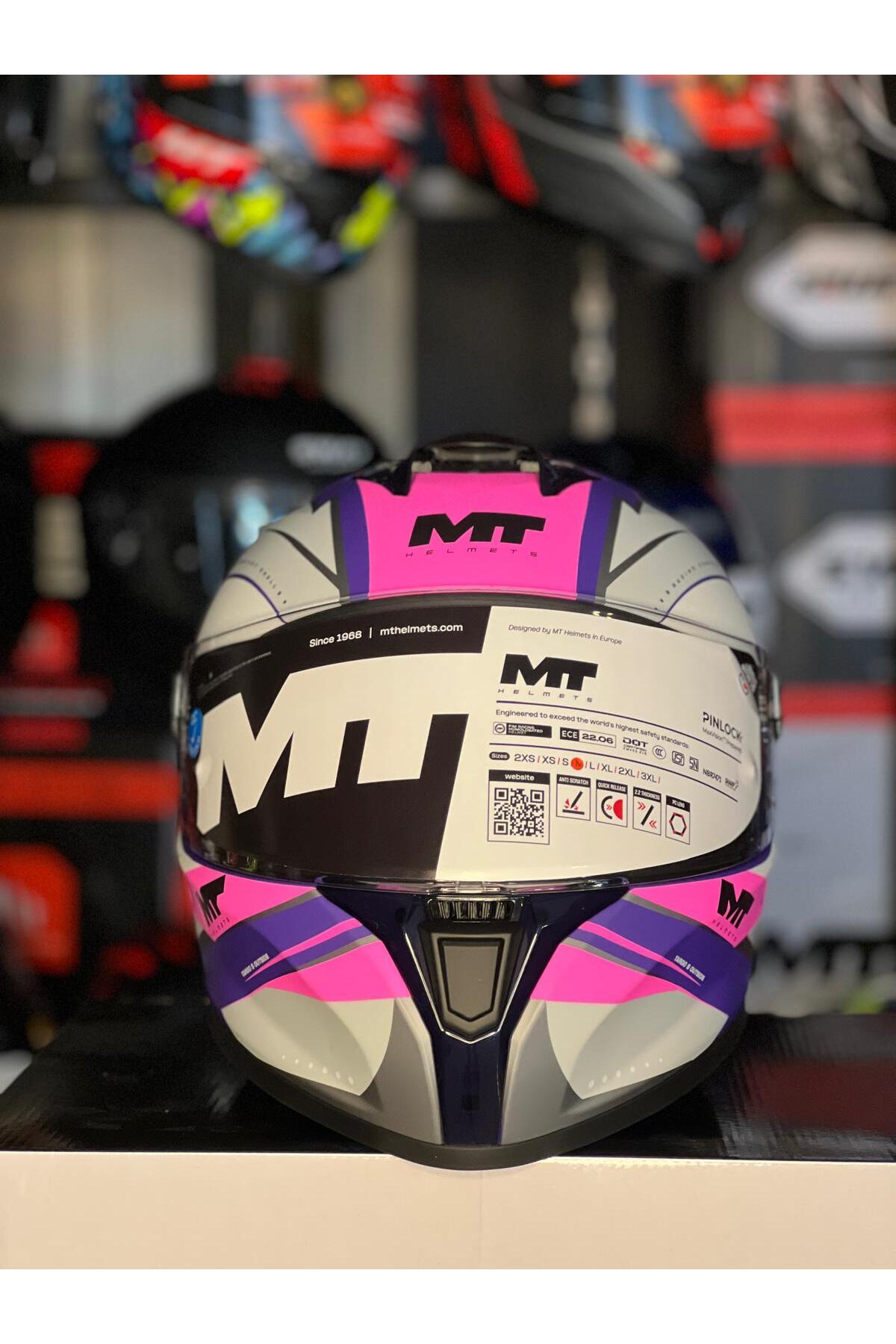MT Helmets KASK MT FF106B TARGO S OUTSIDE C8 MAT (ŞEFFAF VİZÖR)