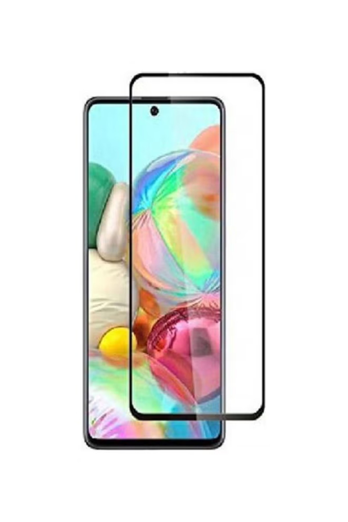 5D Screen Protector for Samsung Galaxy Note 10 Lite - Clear/Black, R4545454,