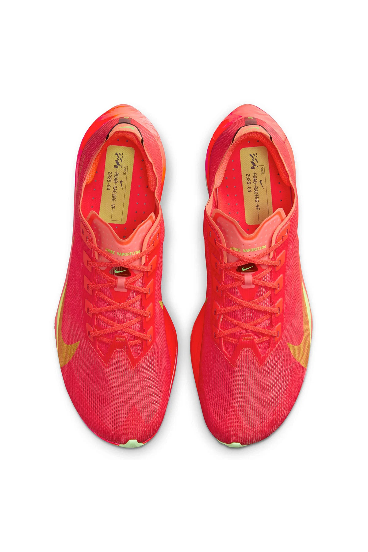 Vaporfly Next% 4 Erkek Kırmızı Koşu Ayakkabı Limited Edition HF6414-600 — نارنجی ich1one-HF6414-600 — تصویر 4 از 8