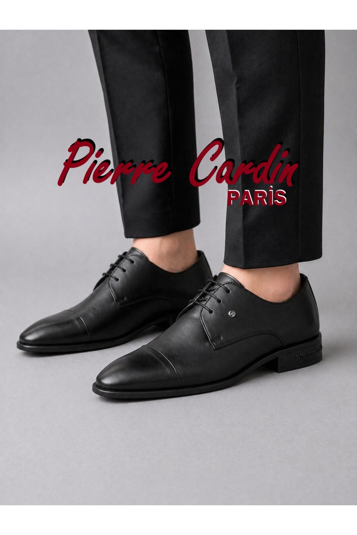 کفش کلاسیک مردانه زیبا از جنس چرم اصل، زیره پی وی سی (567) پیر کاردین کفش کلاسیک Pierre Cardin