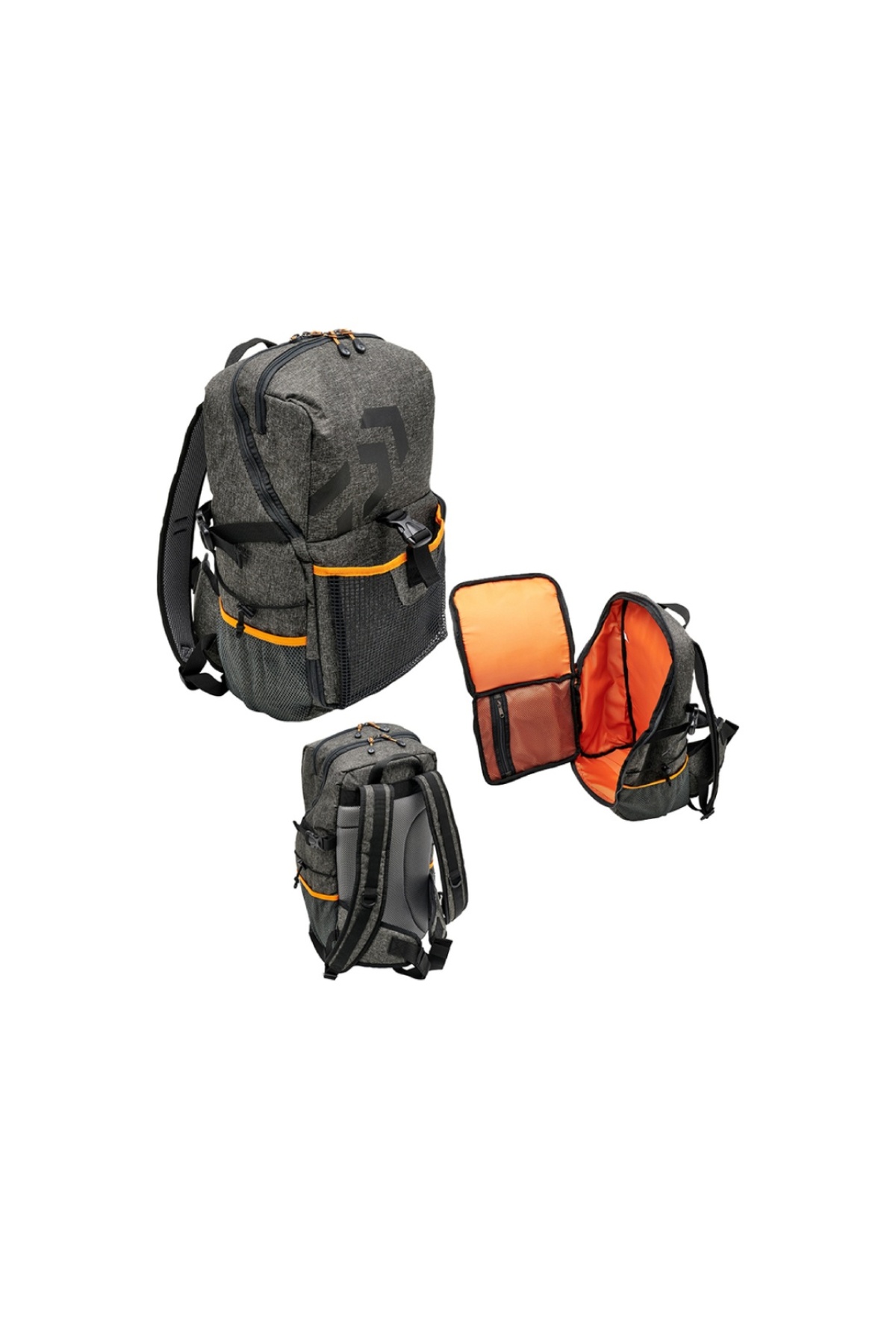 DAIWA SIRT ÇANTASI 25L GRİ TURUNCU 50*30*15CM - Fiyatı, Yorumları