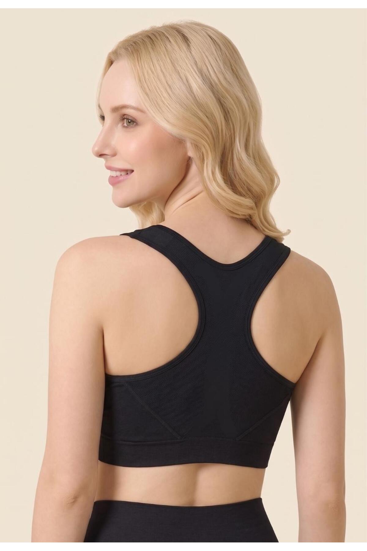 Formactive Kadın 3'lü Toparlayıcı Bralet Sütyen Seti, Pedli Rahat, Şık ve Günlük Kullanım - 2135 görsel 5