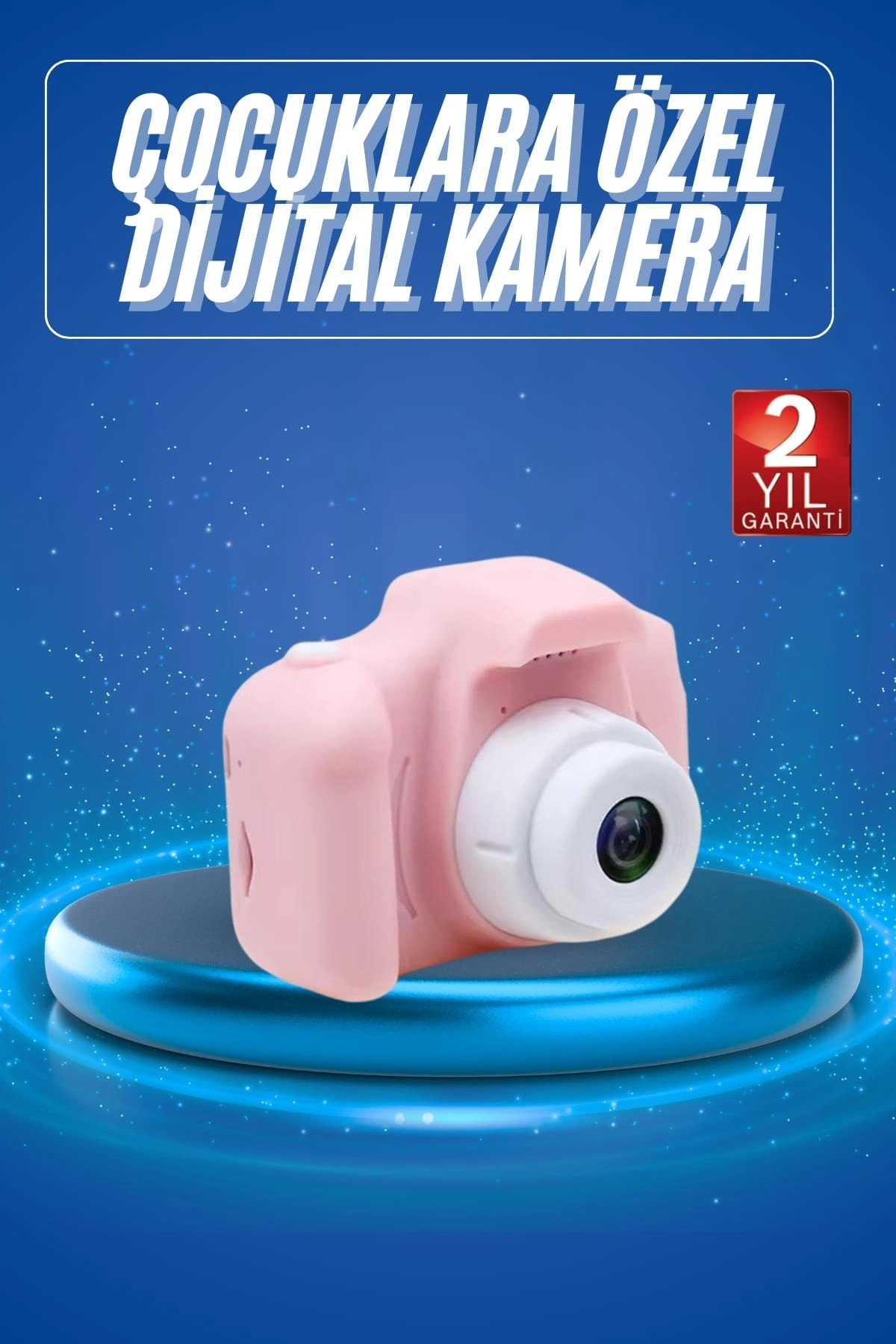 Epilons 2.0 Inç Ekran Mini 1080p Hd Çocuk Kamera Dijital Fotoğraf Makinesi