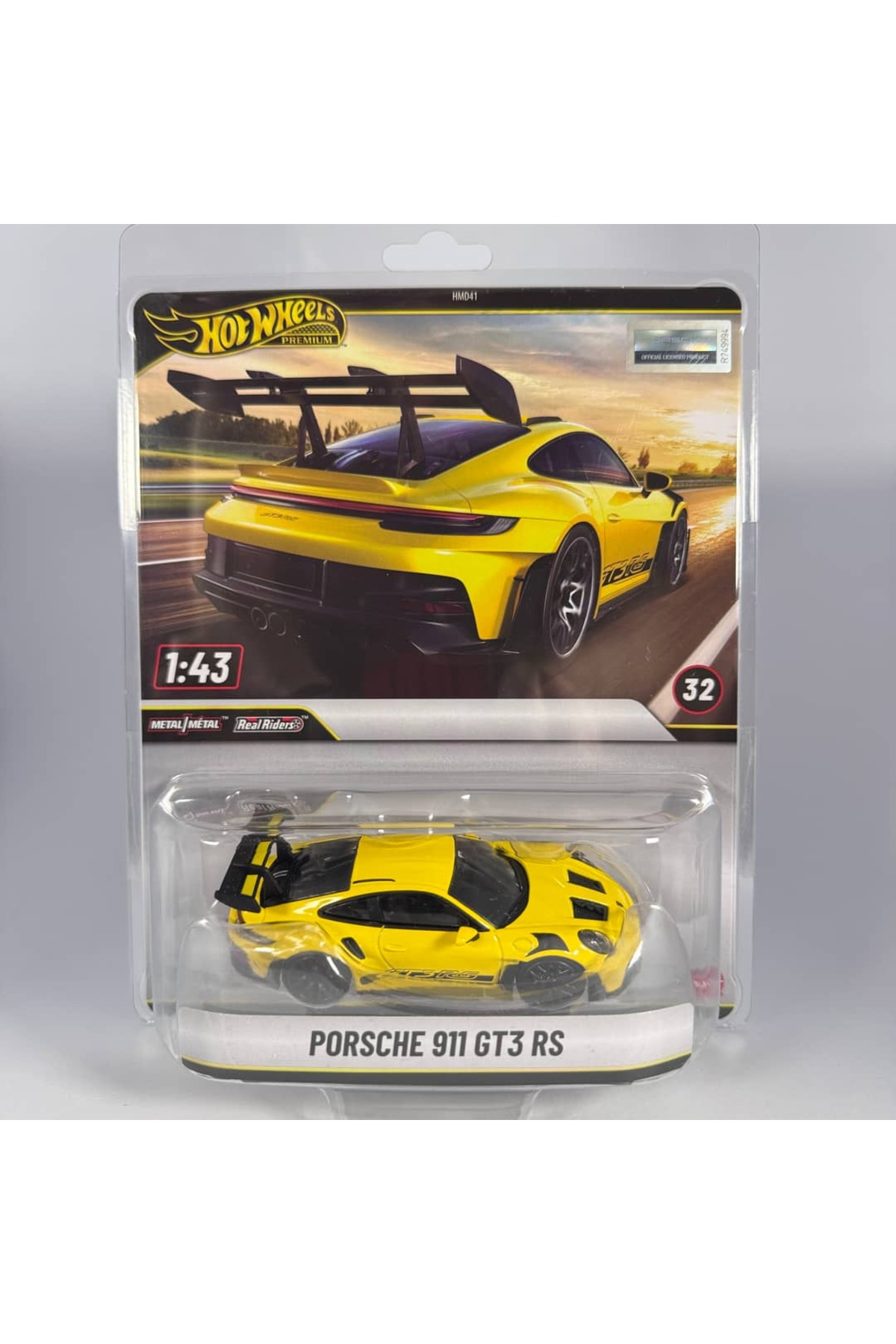 HOT WHEELS Premium PORSCHE 911 GT3 RS 1:43 Model Araba - HMD41
