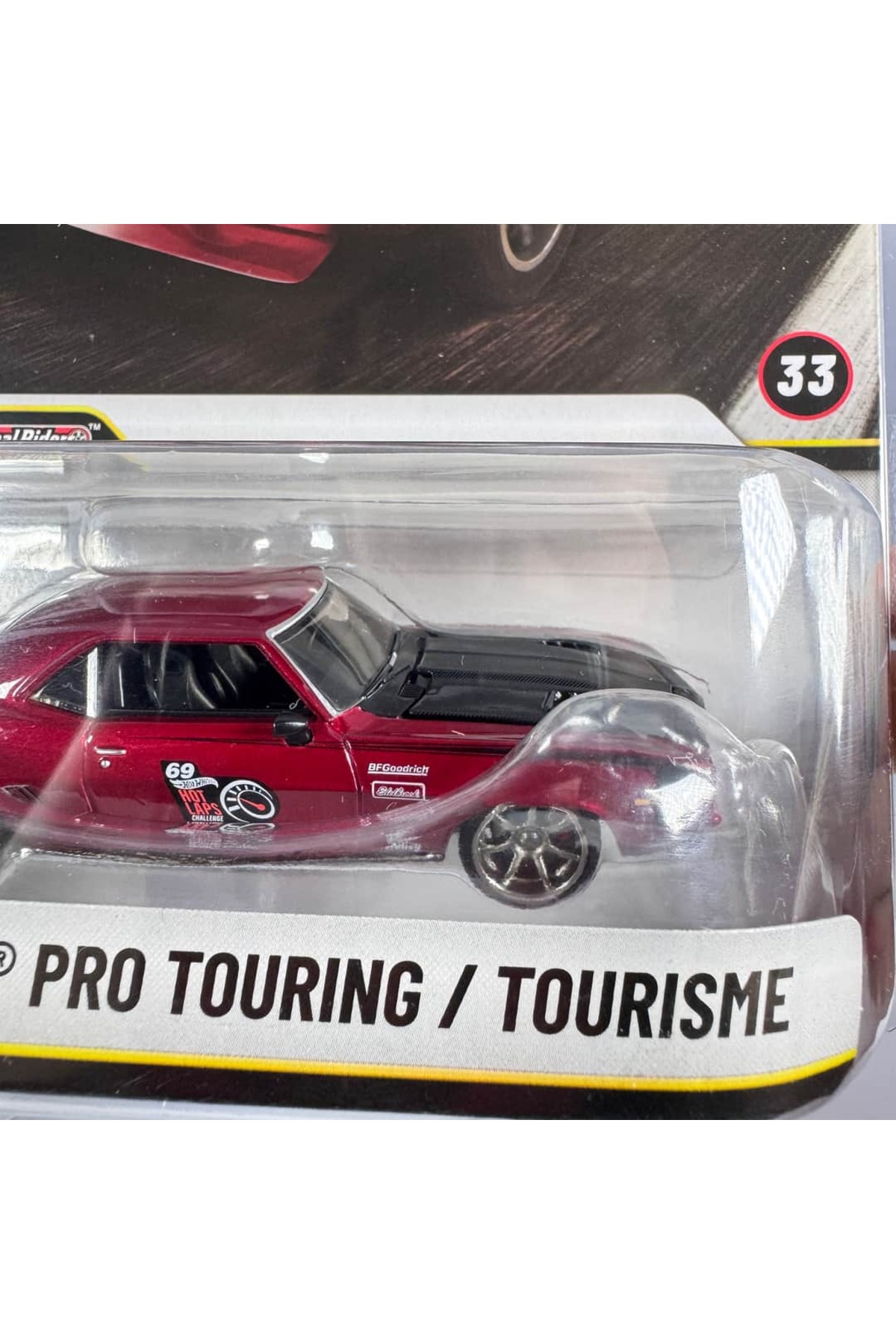 Hot Wheels 1969 Camaro Pro Touring 1:43② HOT WHEELS Premium 1969 Camaro Pro Touring / Tourisme 1:43 Model