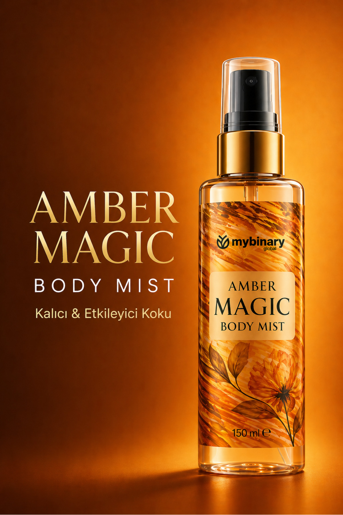 zinderm Amber Magic Body Mist | Parfümlü Kadın Vücut Spreyi Vücut Misti ...