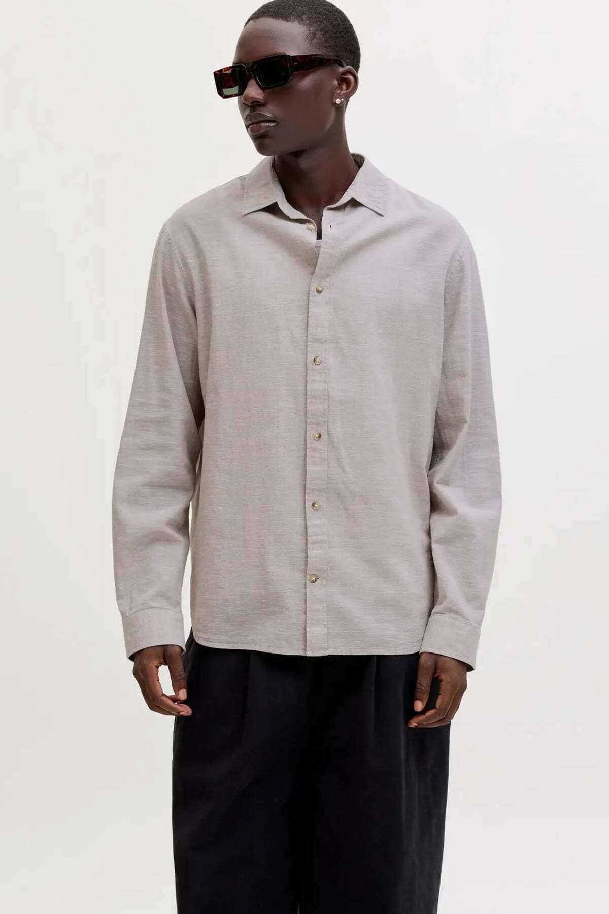 پیراهن مردانه استرینگ مدل JJESUMMER LINEN BLEND کد محصول: ۱۲۲۸۹۱۷۴String جک اند جونز پیراهن Jack & Jones