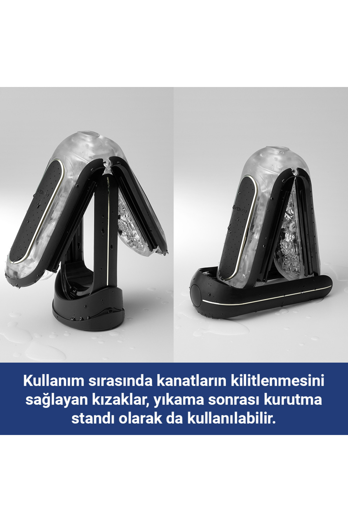 Tenga Flip Zero Electronic Black Çift Motorlu Şarjlı Erkek