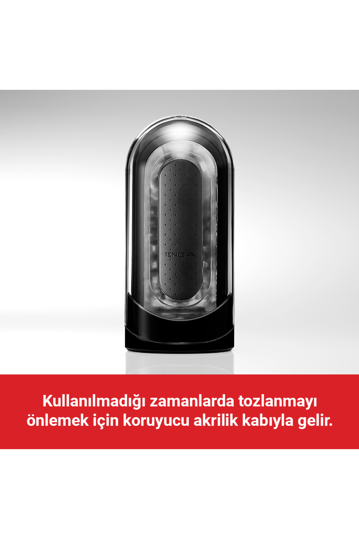 Tenga Flip Zero Black (Erkeklere Özel, Uzun Süreli Tekrarlı