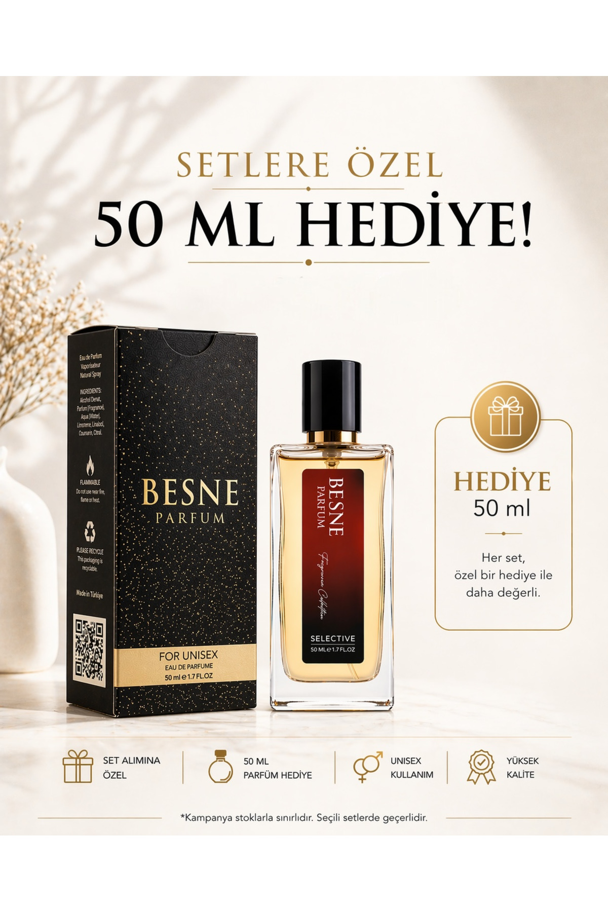 Besne Parfüm Bahama &Black Sapphire & Narkotik 3’lü Premium Set (Extrait De Parfüm) — 19 — تصویر 3 از 9