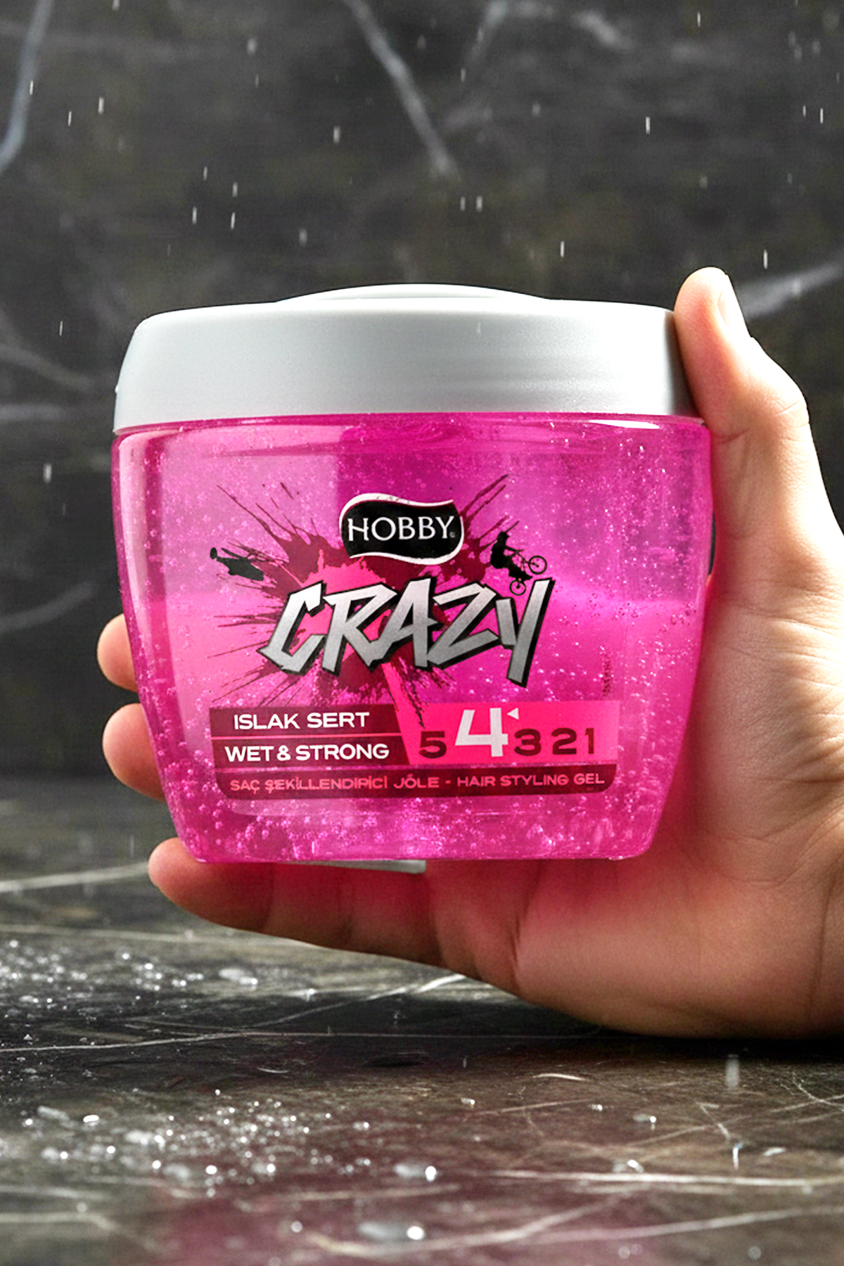 Saç Jölesi Crazy Islak Sert Görünüm 700 ml — 026692 — تصویر 2 از 5