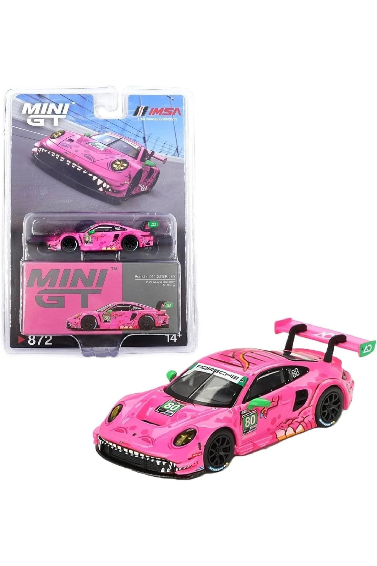 mini gt ROXY PORCHE 911 GT3 R no 872 Blister - Fiyatı, Yorumları