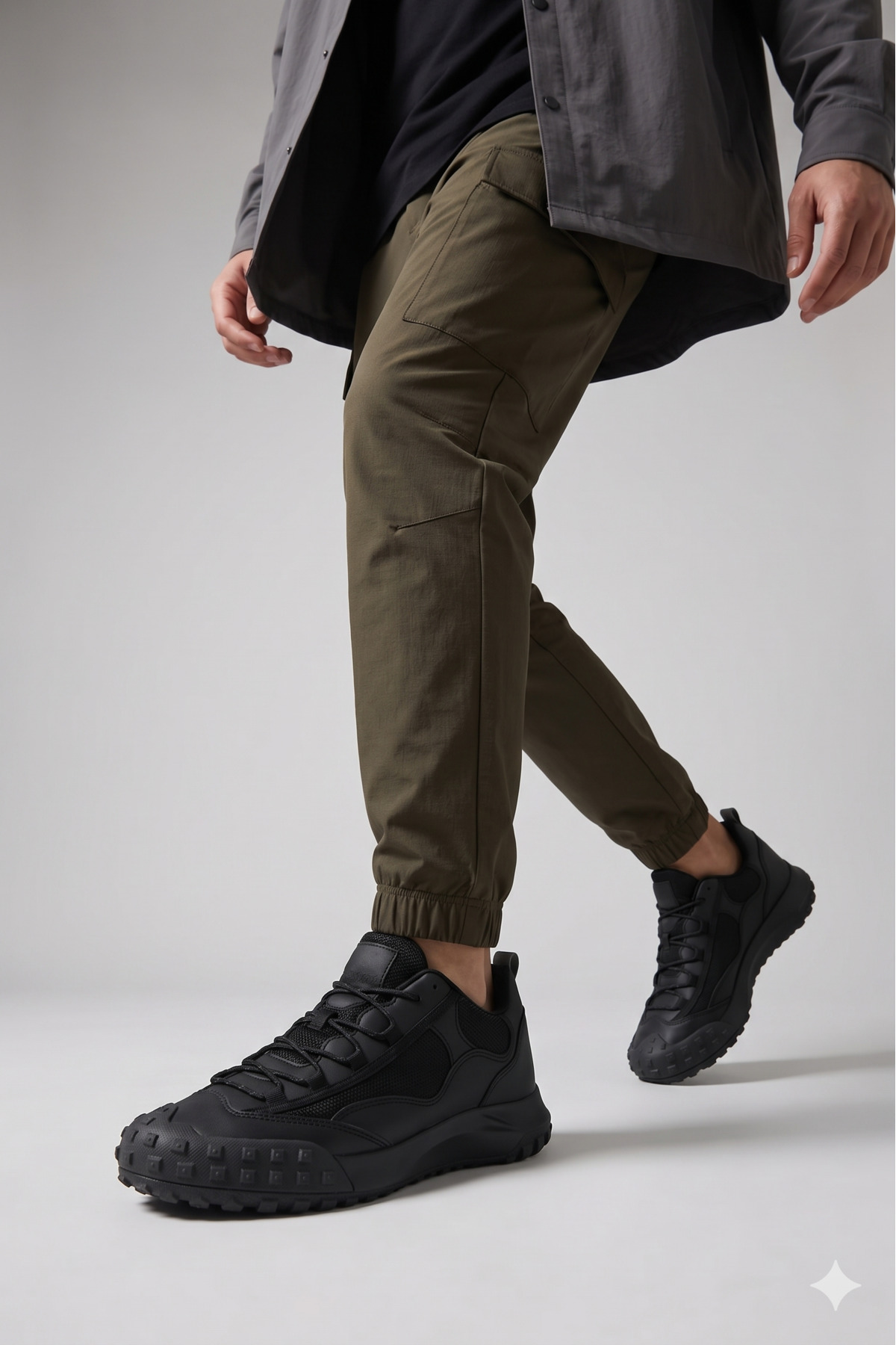 Slazenger THERMO Erkek Siyah / Siyah Outdoor Stil Spor Günlük Aykkabı