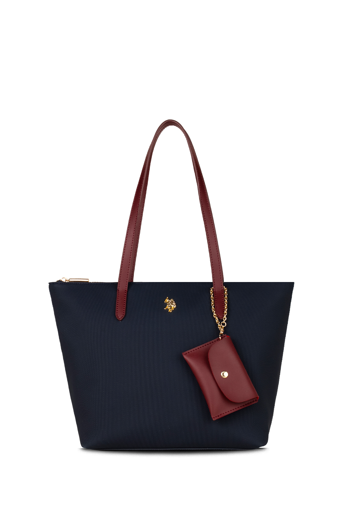 Lacivert- Women's Burgundy Shoulder Bag Us26303