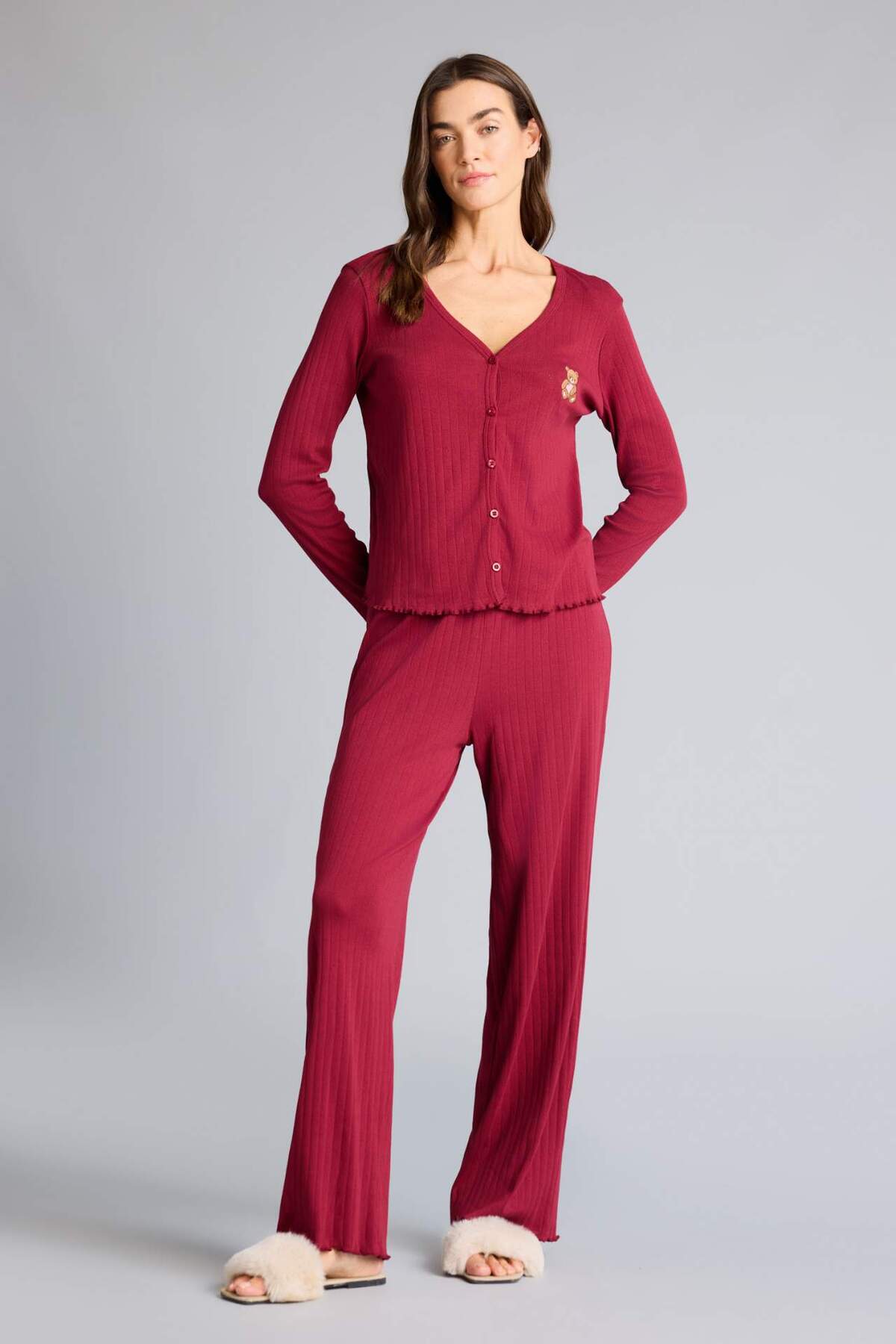 Defacto Regular Fit Long Sleeve 2-Piece Set G0222Ax25Au