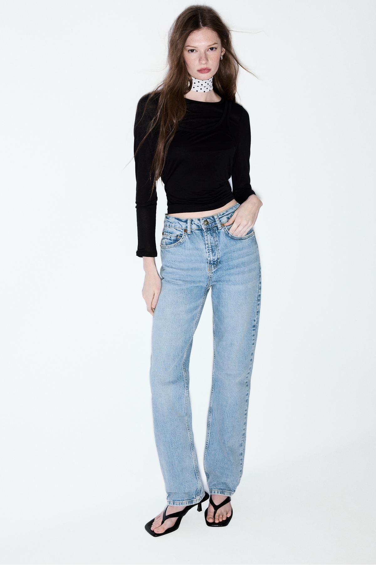 D98 Straight Fit Jean with Vintage Effect