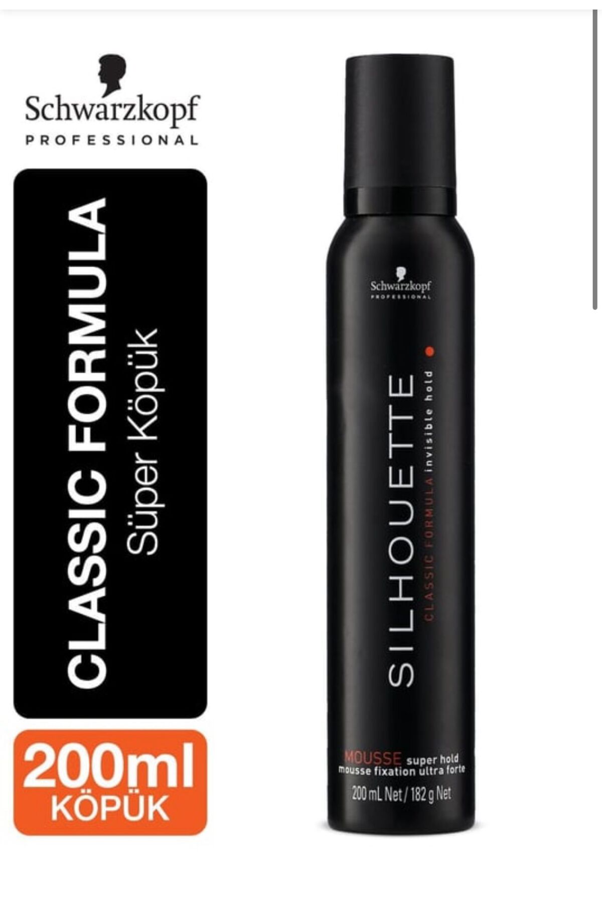 Schwarzkopf Süper Tutucu Köpük 200ml 4045787299816 — TYC00272671958