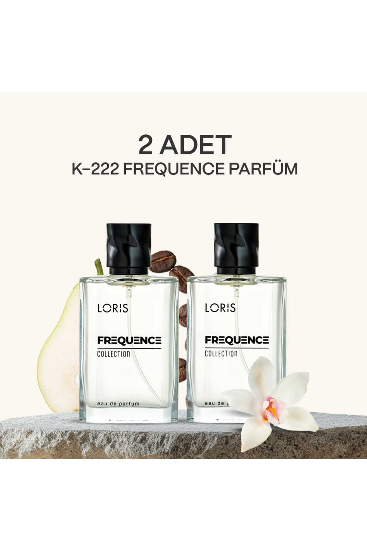 Loris 2 Adet K-222 Frequence Parfume Edp 50 ml Kadın Parfüm - Fiyatı, Yorumları