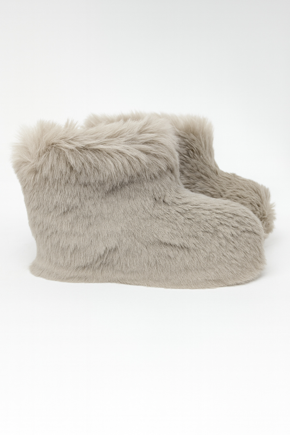 Beyond Kadın Taş Bumble İçi Kürklü Ultra Hafif Tüylü Panduf 4cm BYND03 görsel 4