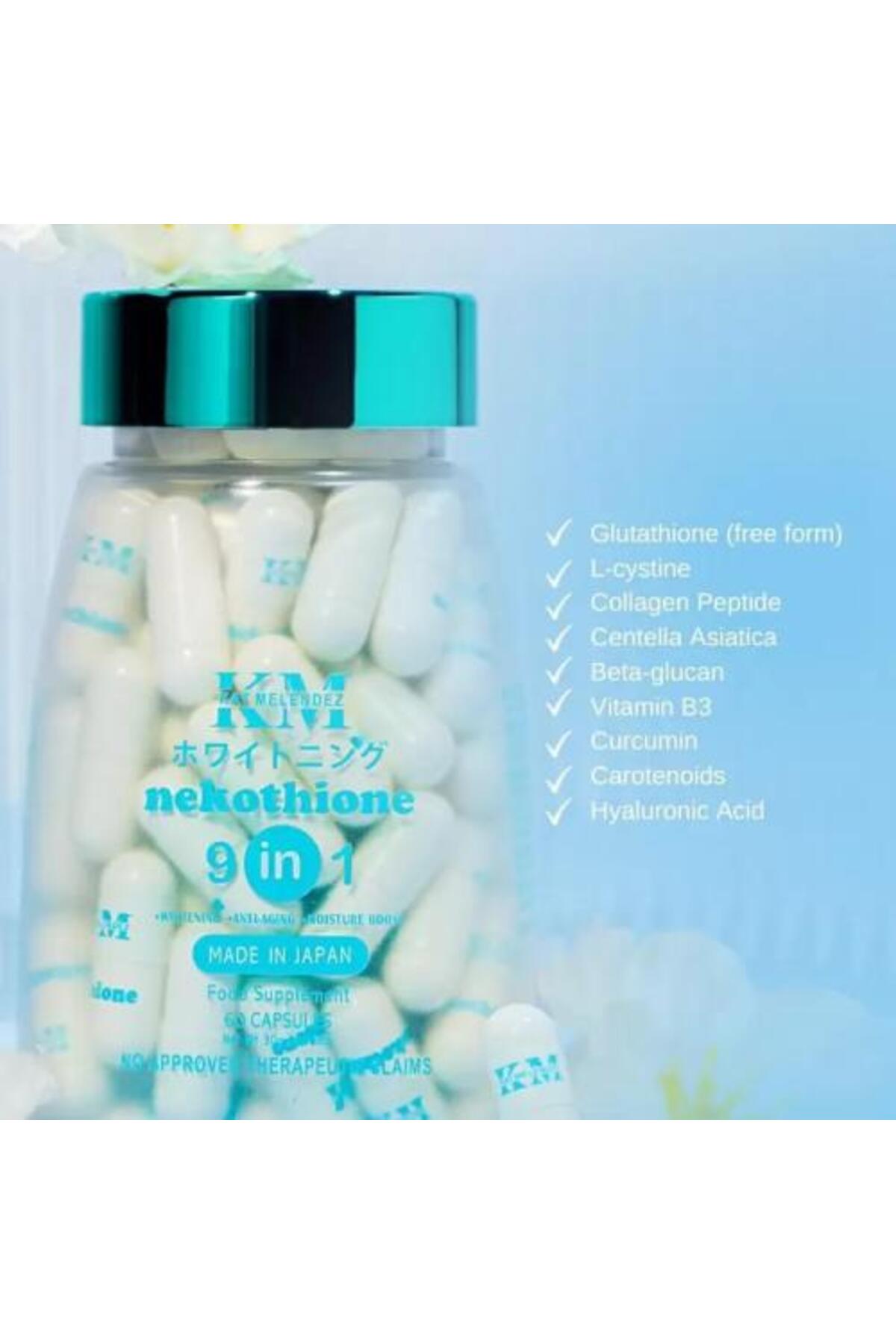 glutathione by kath melendez KM Nekothione 9 in 1 Kath Melendez Neko Glutathione and Nekocee Pouch free  | Best Price KSA